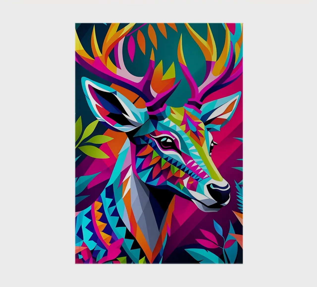 Stag_style_E_1 notebook by Tierisch bunt by LK