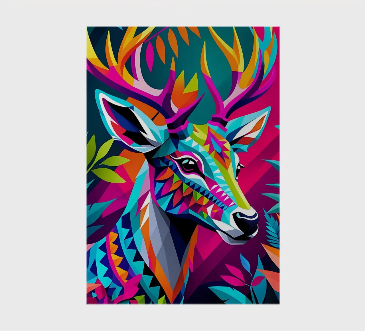 Stag_style_E_1 notebook by Tierisch bunt by LK