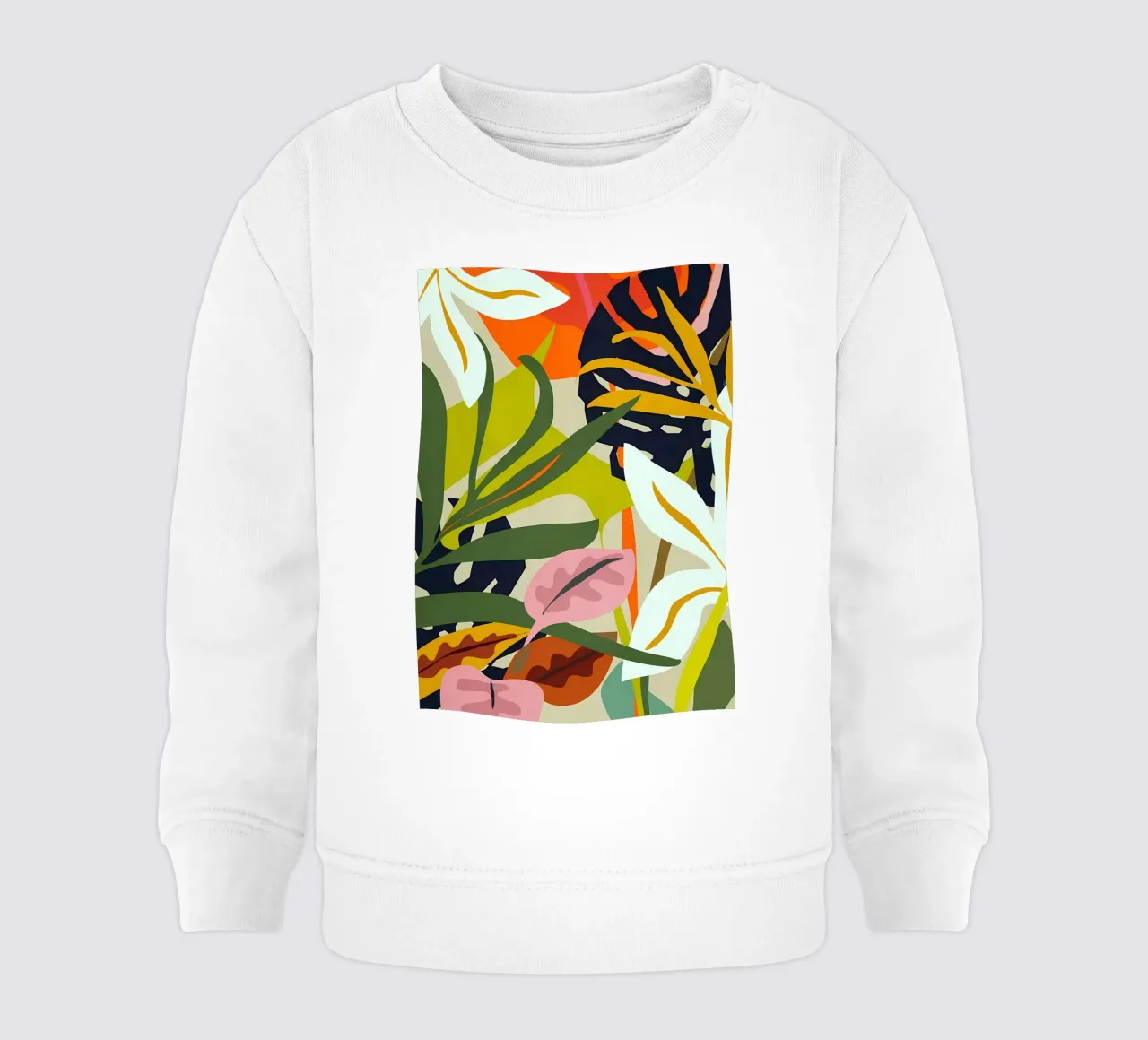 Jungla Abstracta 2 sudadera de bebé de Rebecca Clark Wyrick