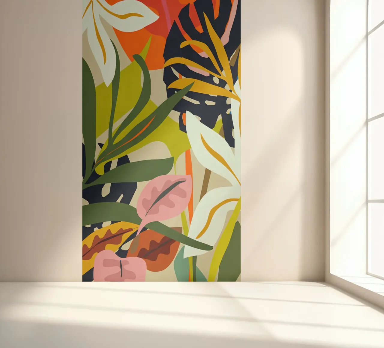 Jungle Abstract 2 photo wallpaper by Rebecca Clark Wyrick