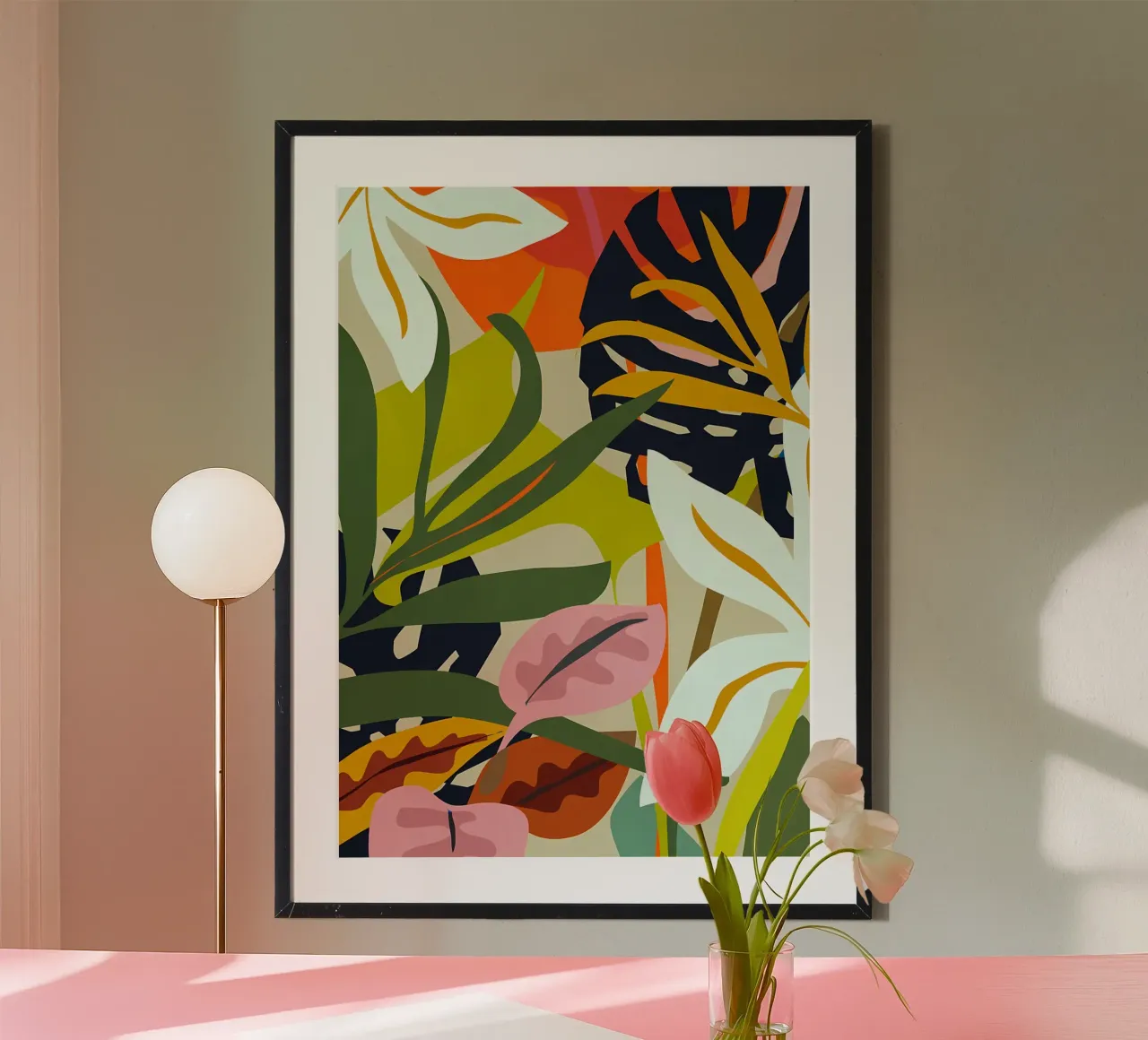 Jungla Abstracta 2 hahnemühle de Rebecca Clark Wyrick