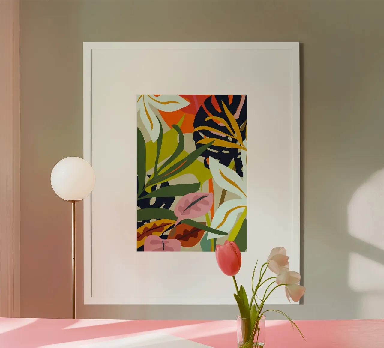 Jungla Abstracta 2 hahnemühle de Rebecca Clark Wyrick