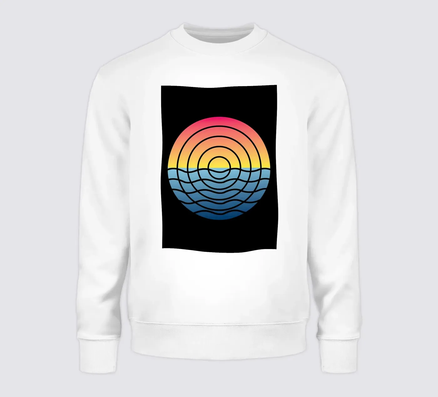 Waves Sunset felpa da James M Coyle