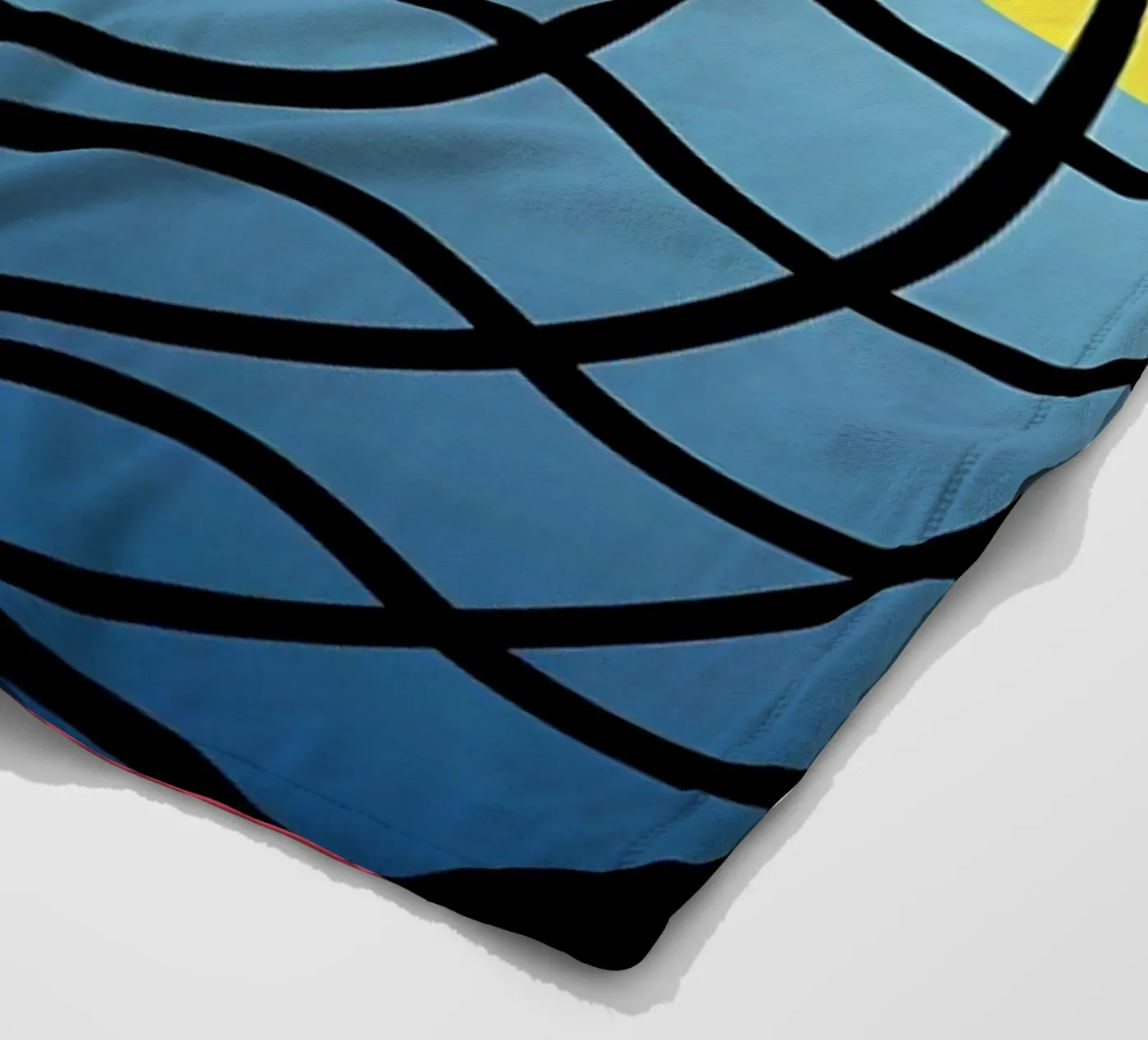 Waves Sunset fleece blanket by James M Coyle