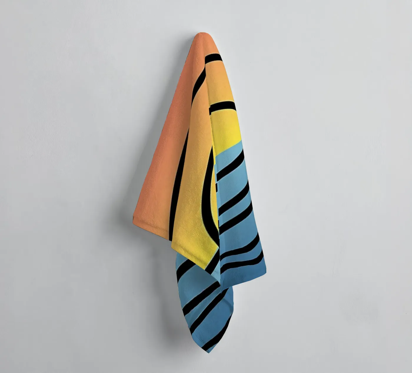 Onde al tramonto asciugamano da bagno da James M Coyle