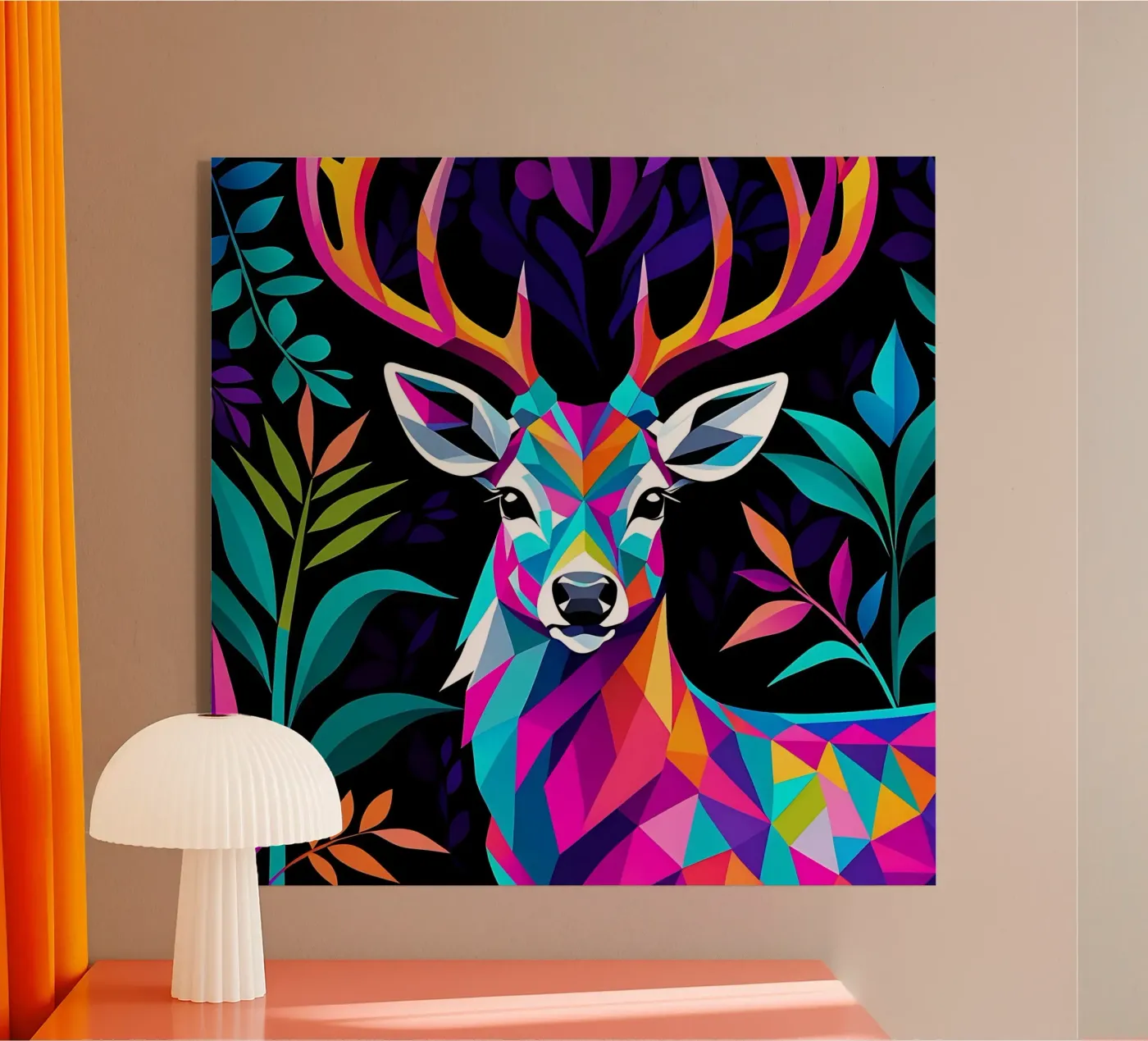 Stag_style_E_2 plexiglass da Tierisch bunt by LK