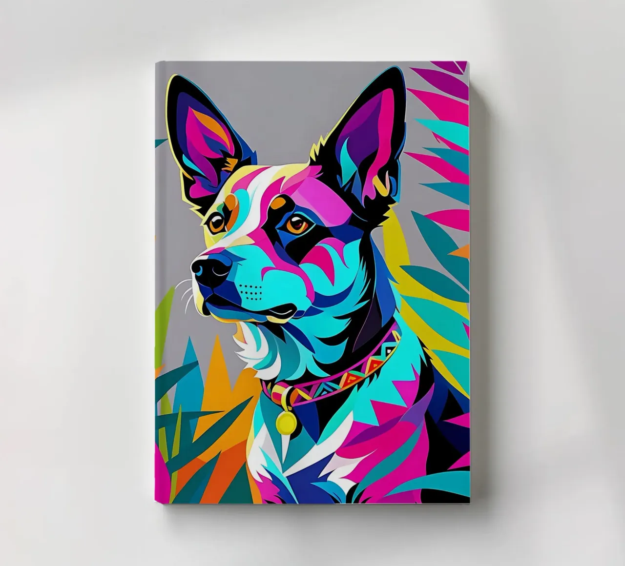Dog_Style_E_1 notebook by Tierisch bunt by LK