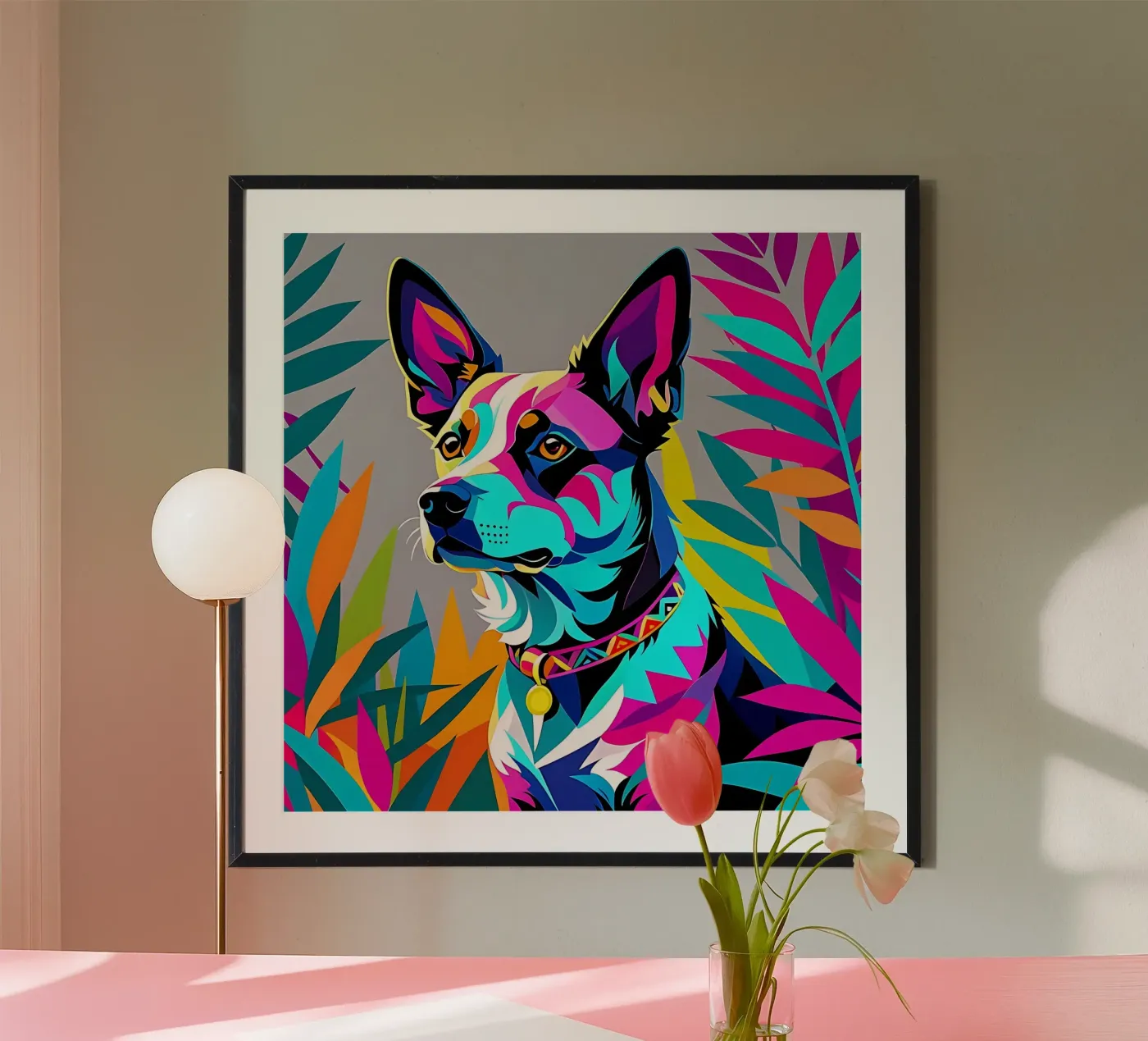 Dog_Style_E_1 poster by Tierisch bunt by LK