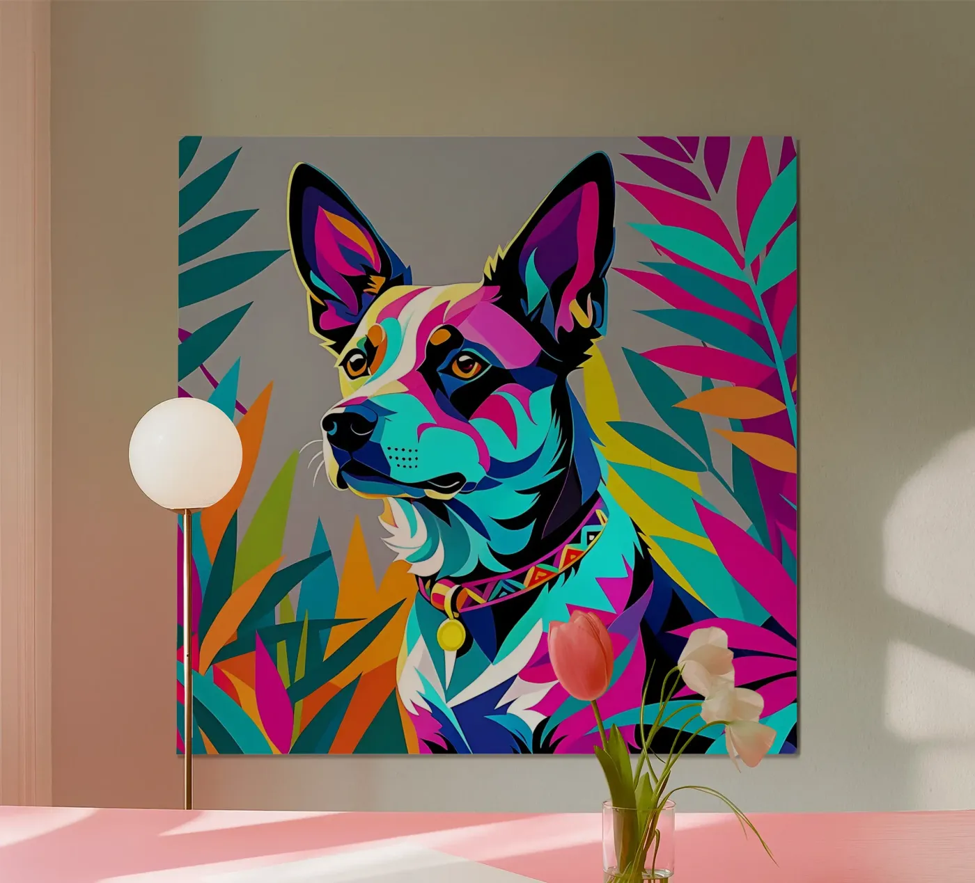 Dog_Style_E_1 poster by Tierisch bunt by LK