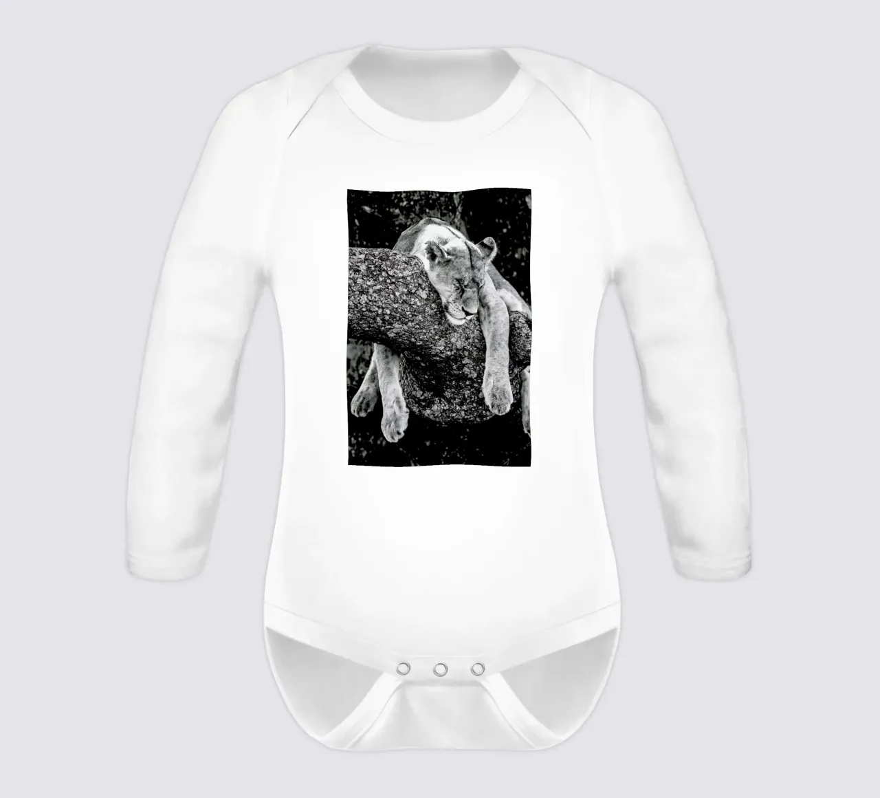 Lazy Day body neonato maniche lunghe da Natural Kingdom