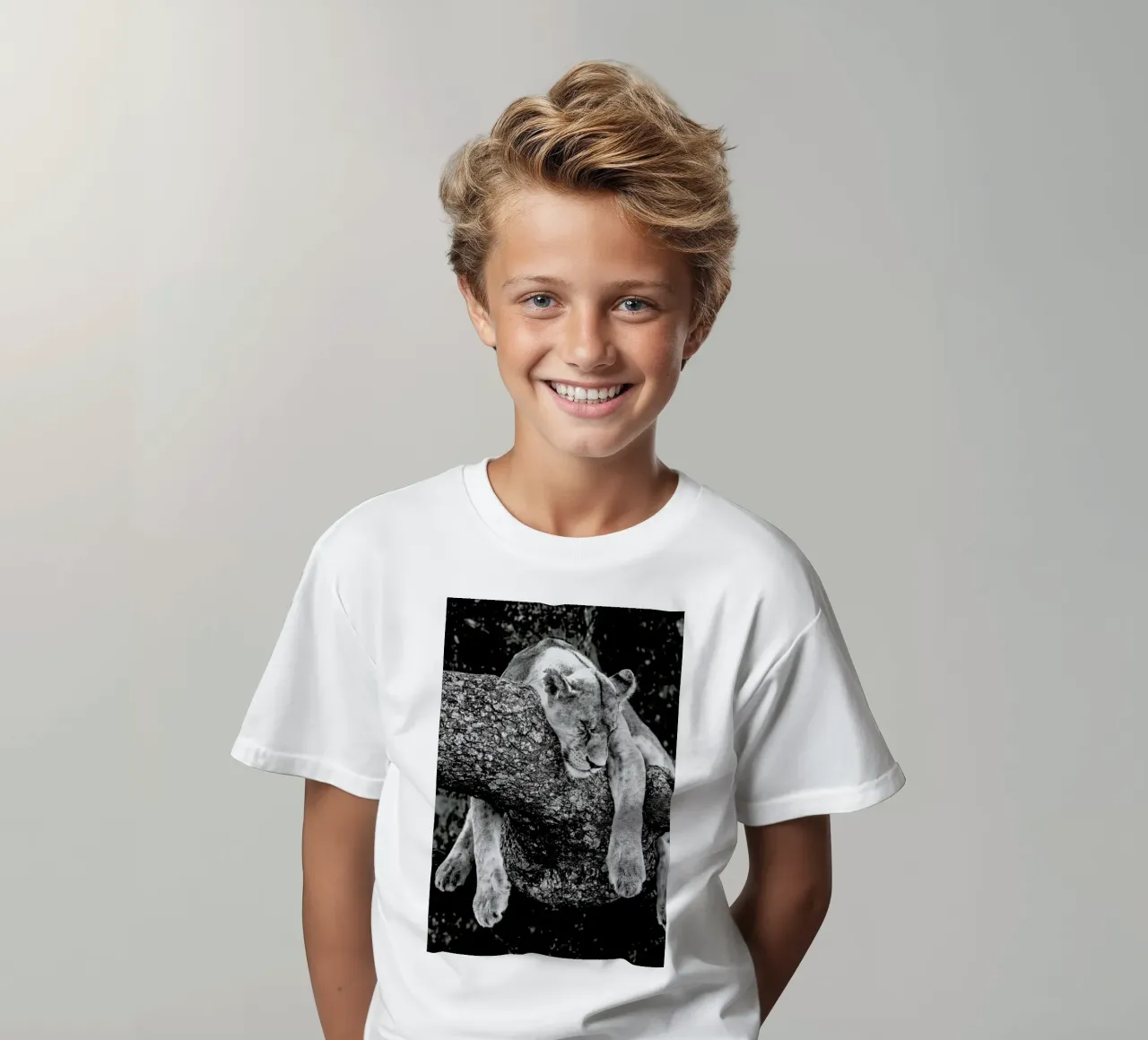 Lazy Day kids t-shirt by Natural Kingdom