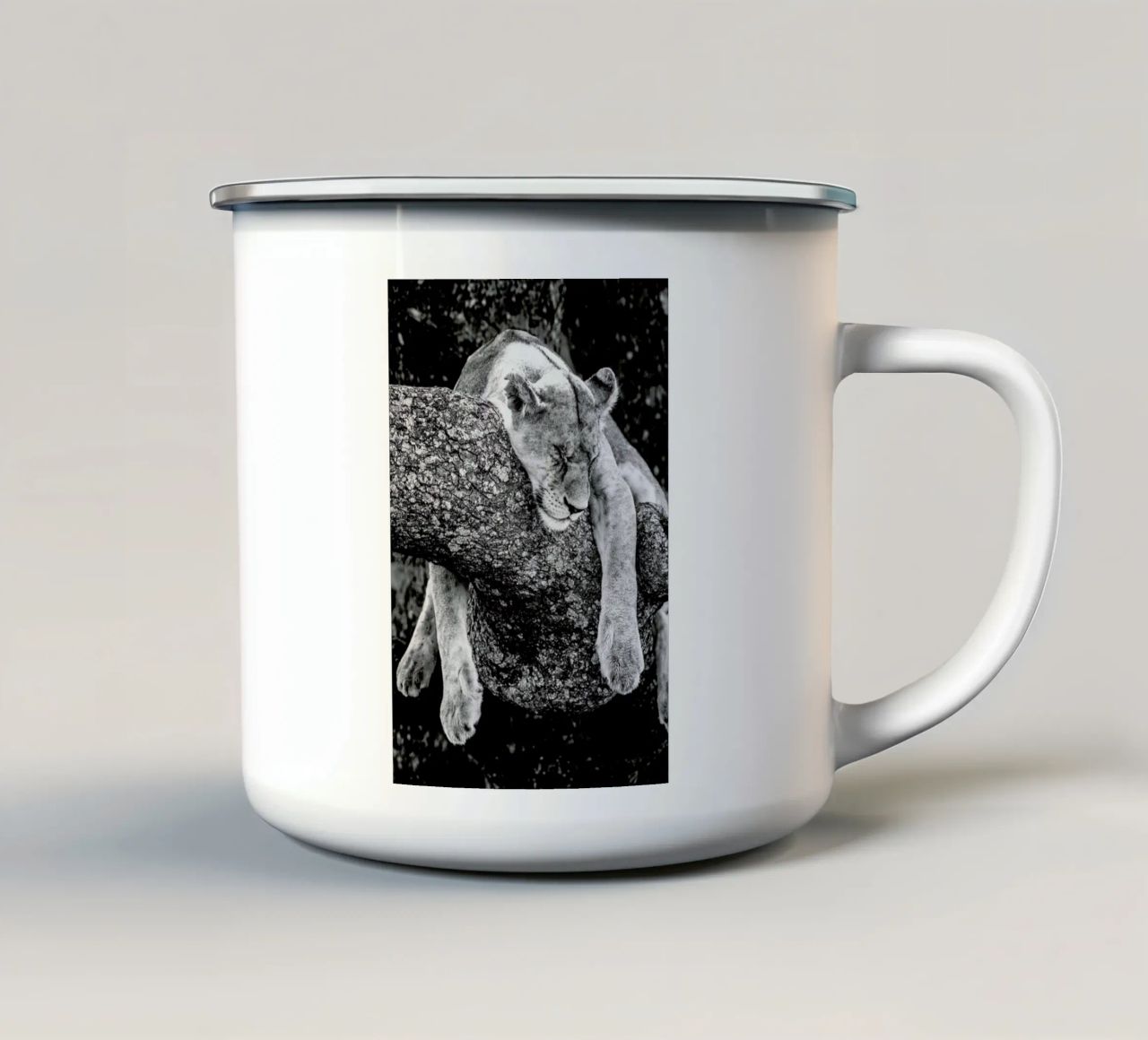 Lazy Day tazza in smalto da Natural Kingdom