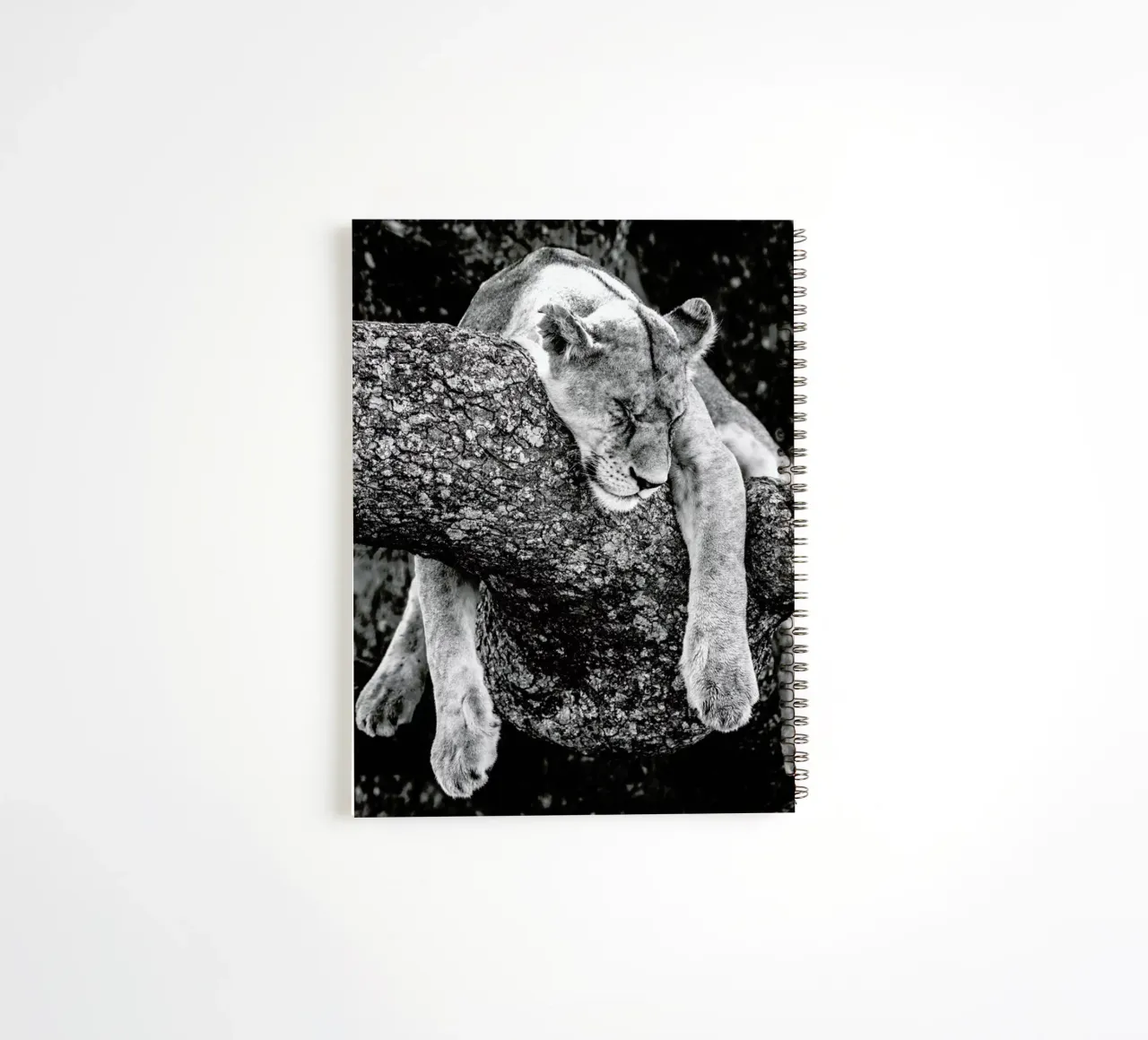 Lazy Day notitieboek met spiraal van Natural Kingdom