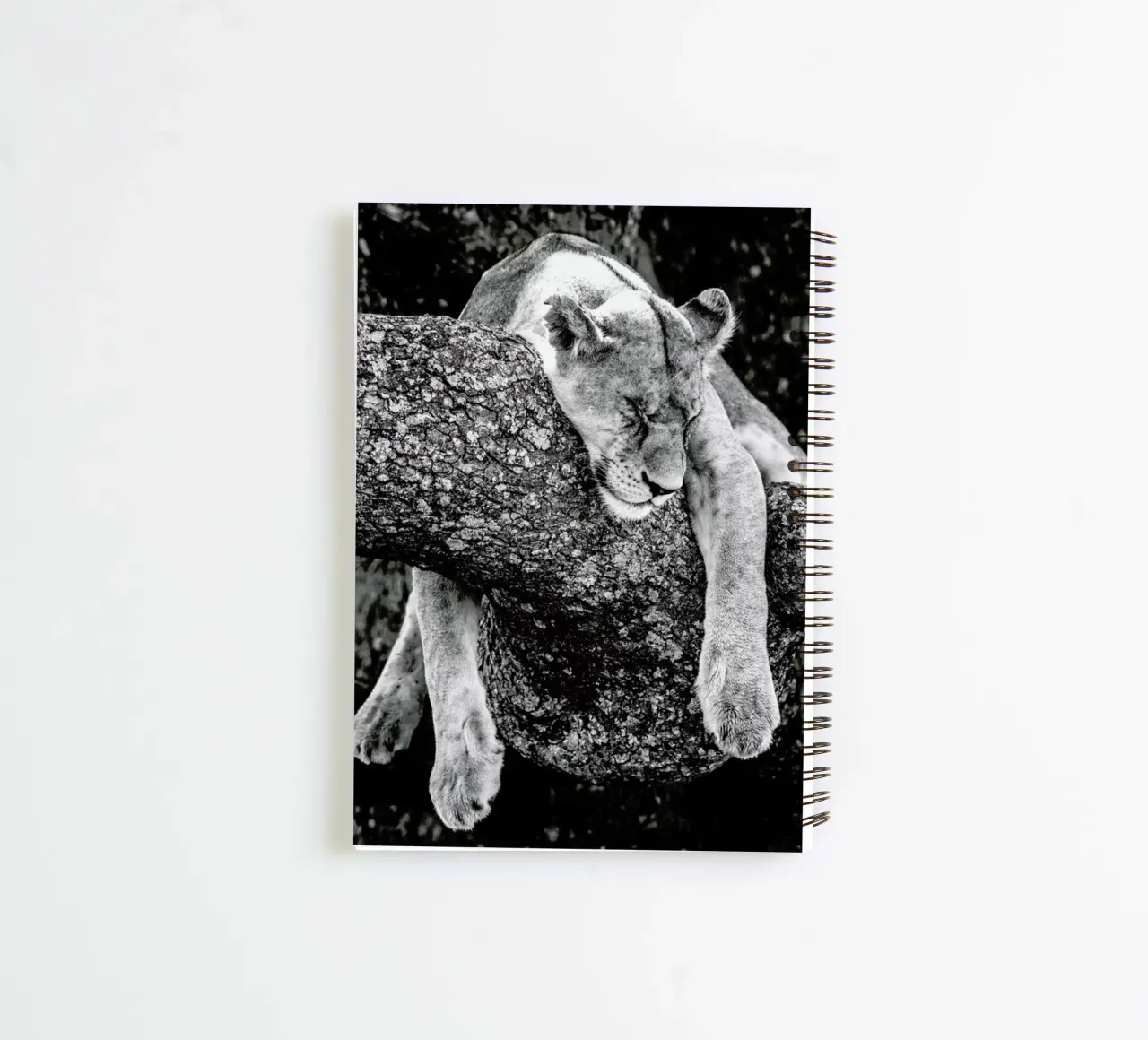 Lazy Day notitieboek met spiraal van Natural Kingdom