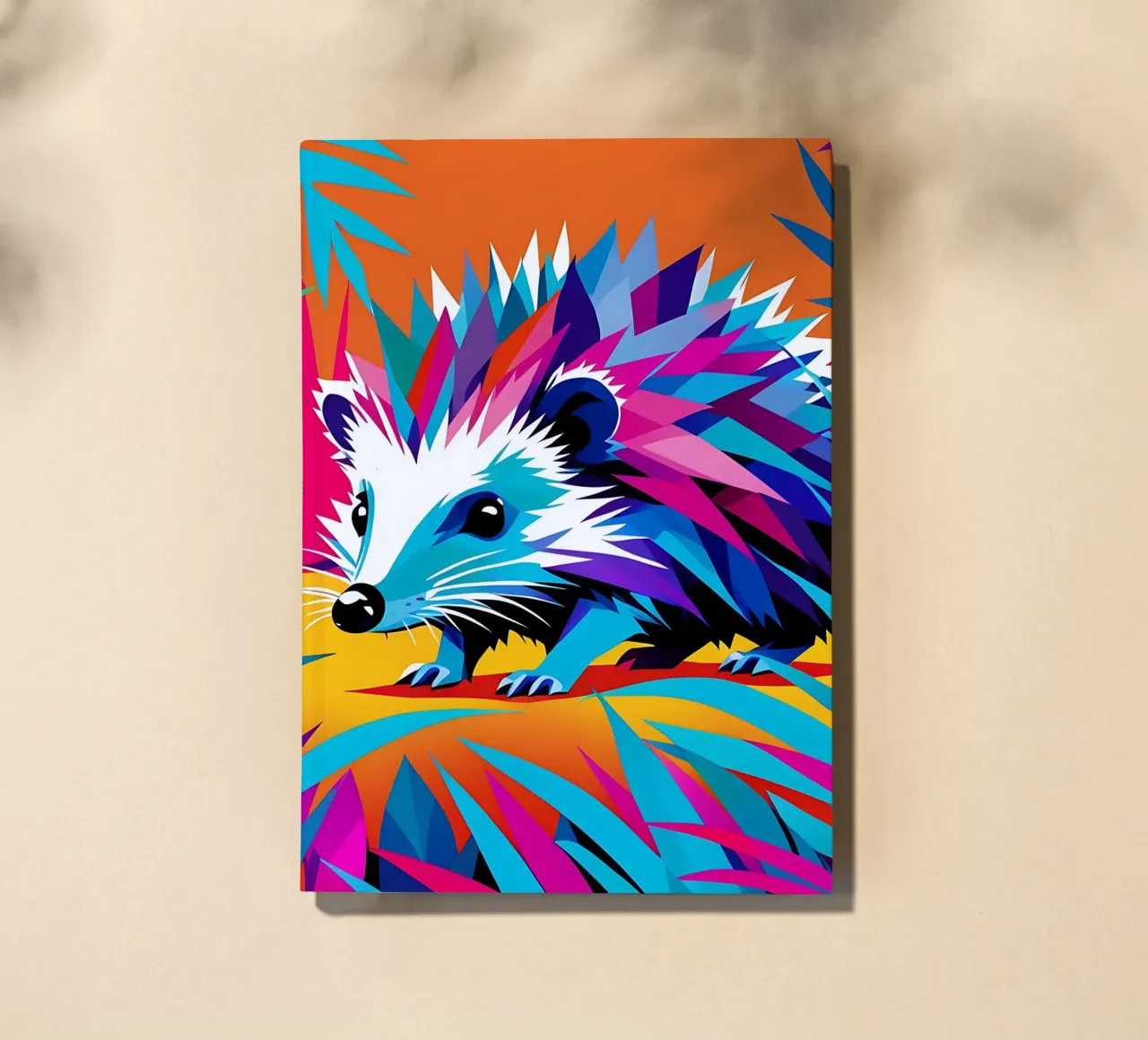 Hedgehog_style_E_1 notebook by Tierisch bunt by LK