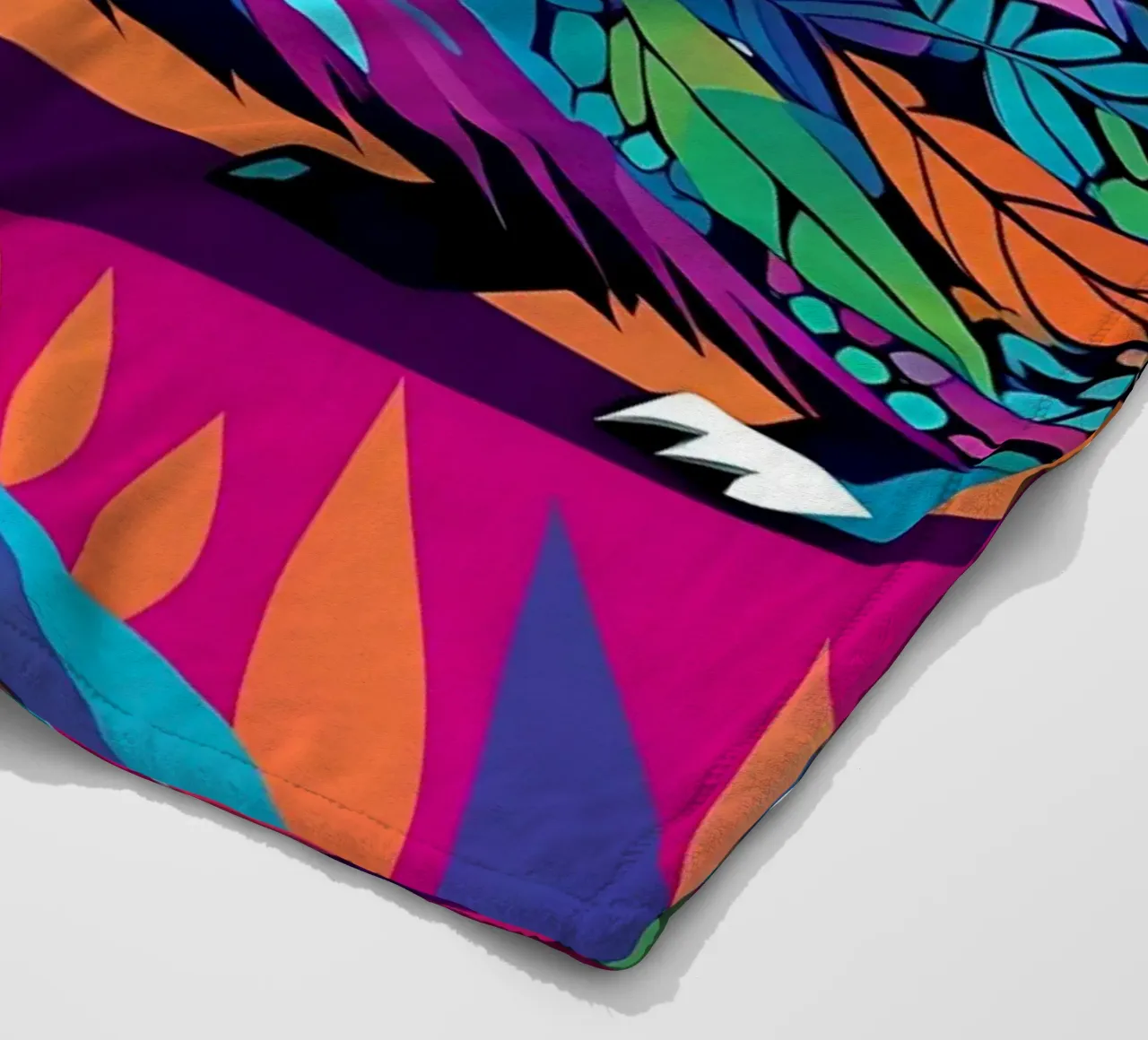 Igel_Stil_E_2 Fleecedecke von Tierisch bunt by LK