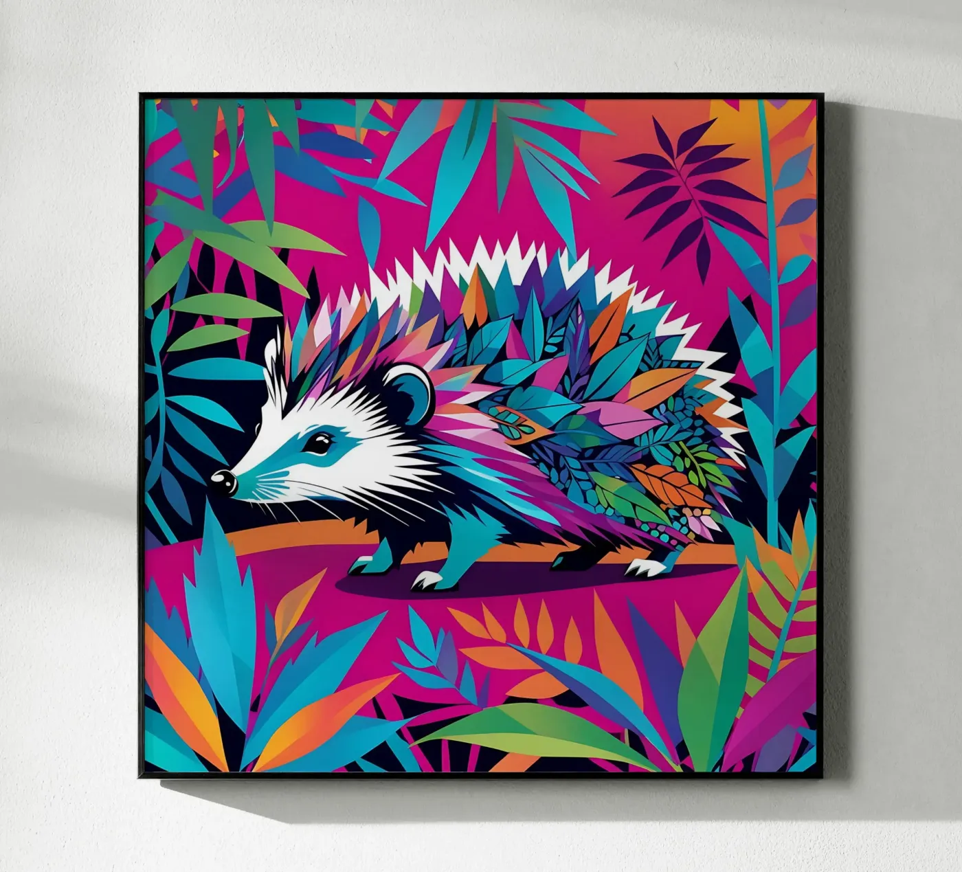 Hedgehog_style_E_2 plexiglas de Tierisch bunt by LK