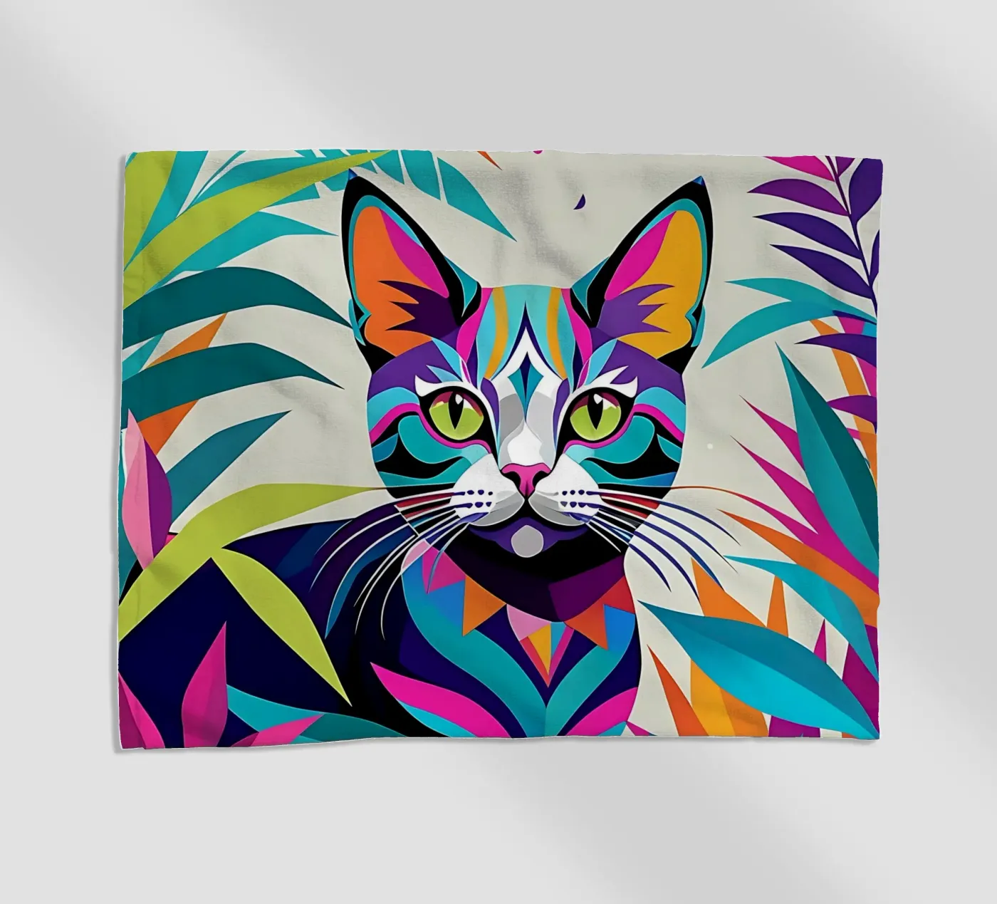 Stile_gatto_E_1 telo mare da Tierisch bunt by LK