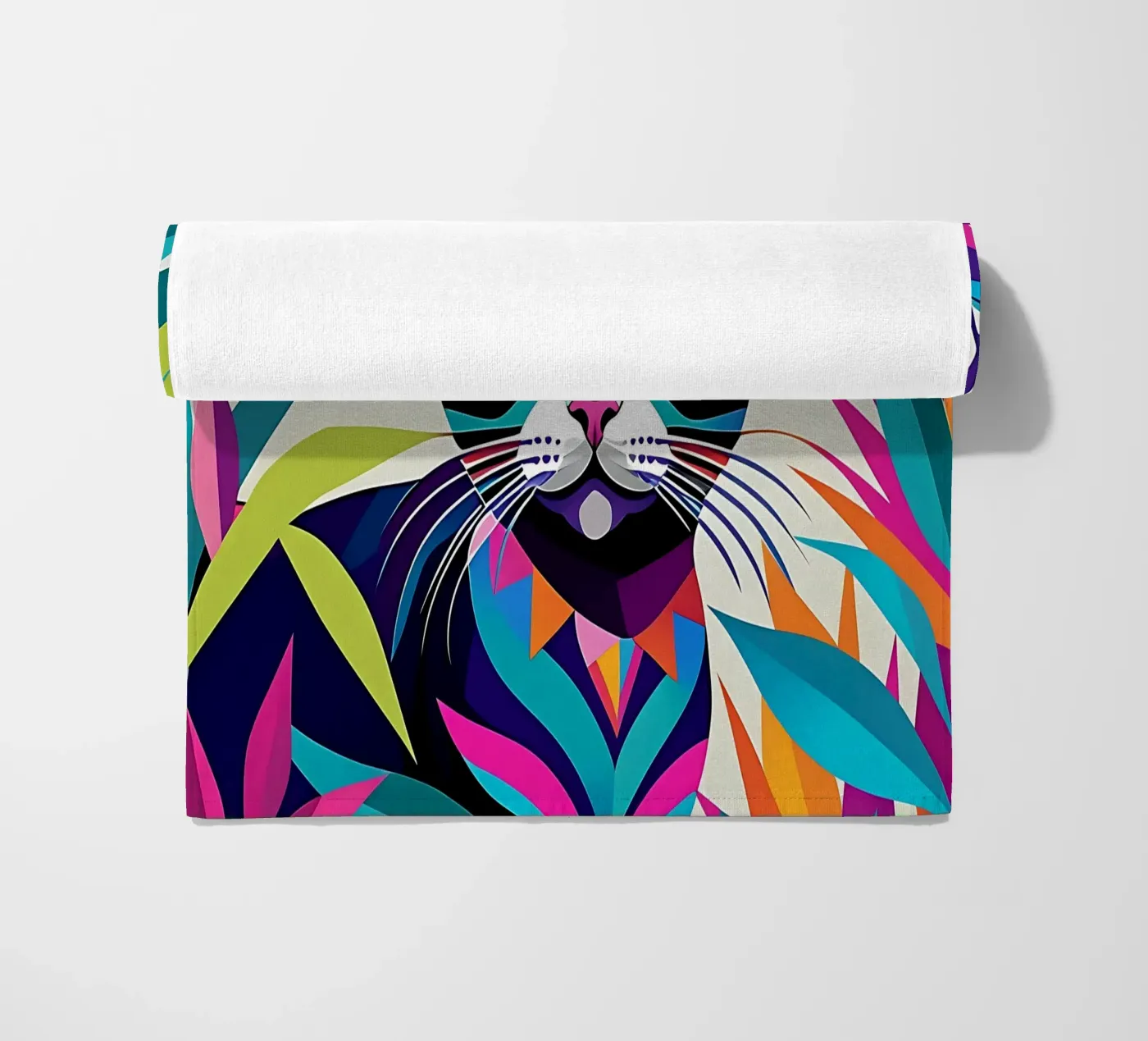 Stile_gatto_E_1 telo mare da Tierisch bunt by LK