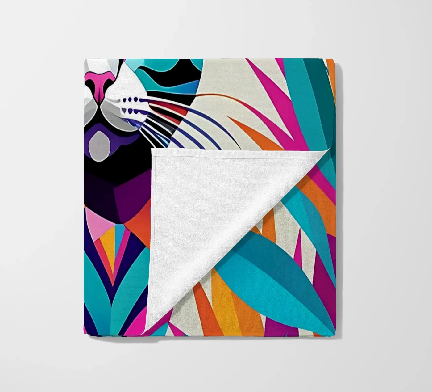 Stile_gatto_E_1 telo mare da Tierisch bunt by LK