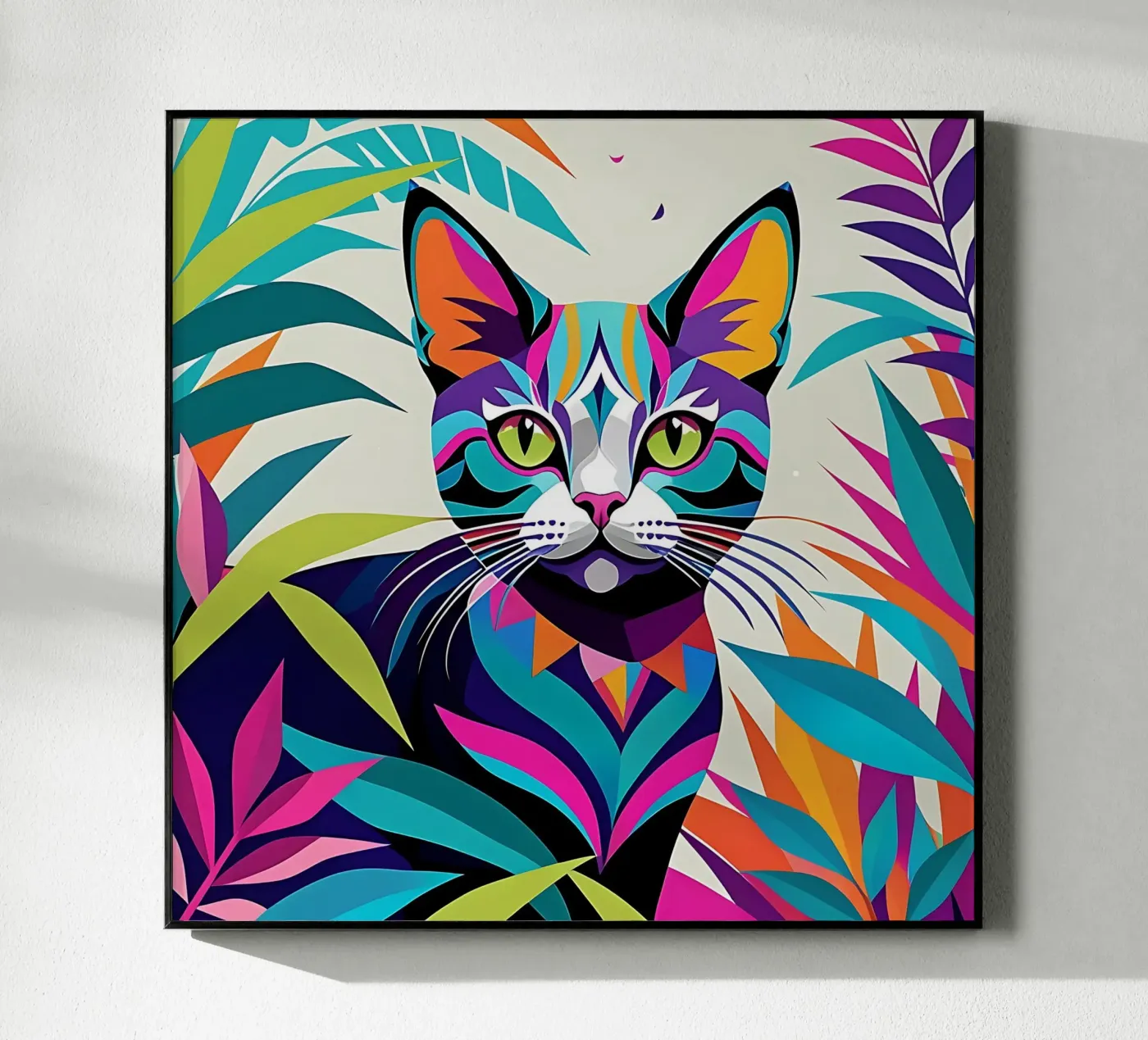 Stile_gatto_E_1 plexiglass da Tierisch bunt by LK
