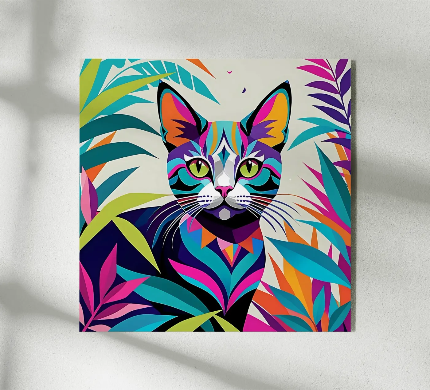 Stile_gatto_E_1 plexiglass da Tierisch bunt by LK