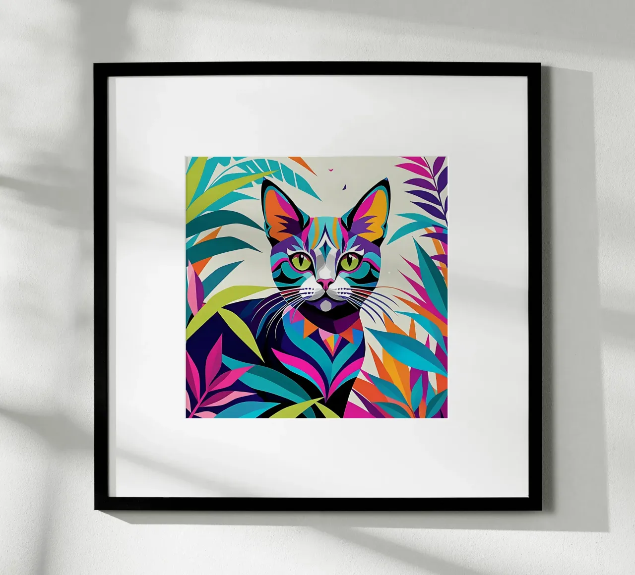 Stile_gatto_E_1 poster da Tierisch bunt by LK