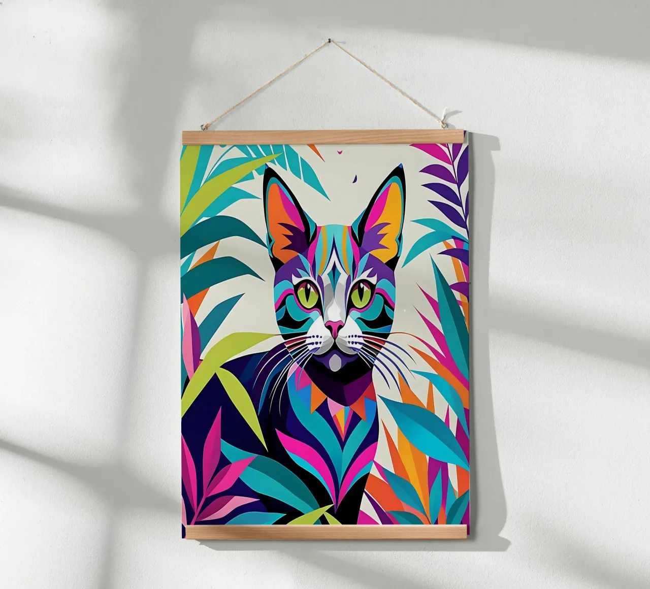 Stile_gatto_E_1 poster da Tierisch bunt by LK