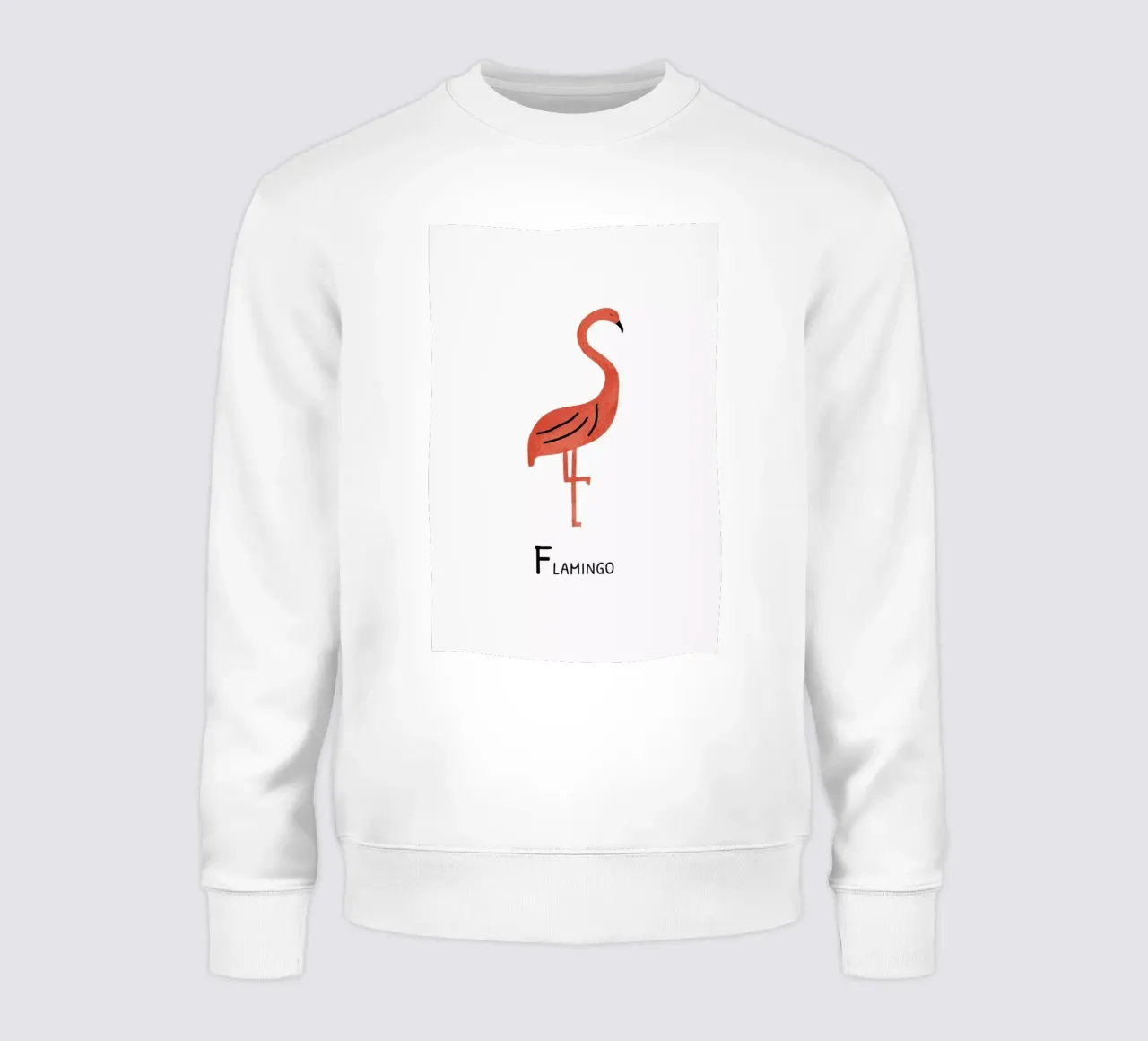 Flamingo felpa da Little Flourishes