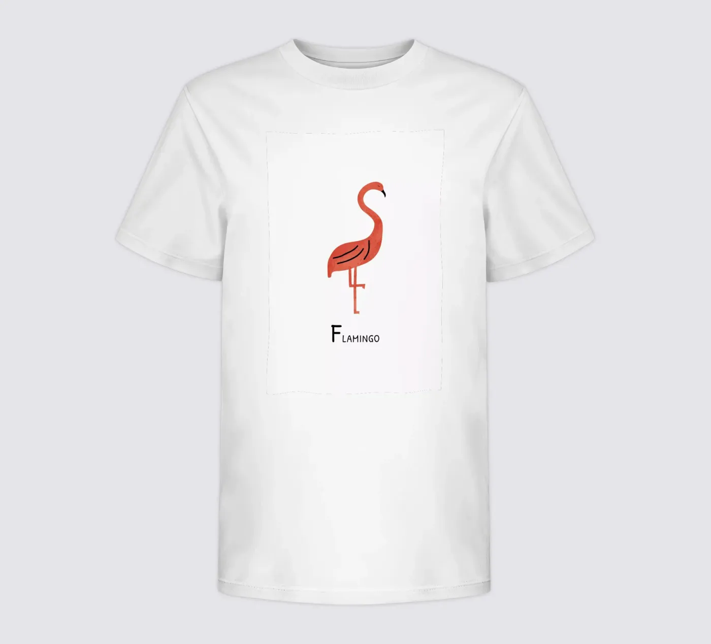 Flamingo t-shirt bambini da Little Flourishes