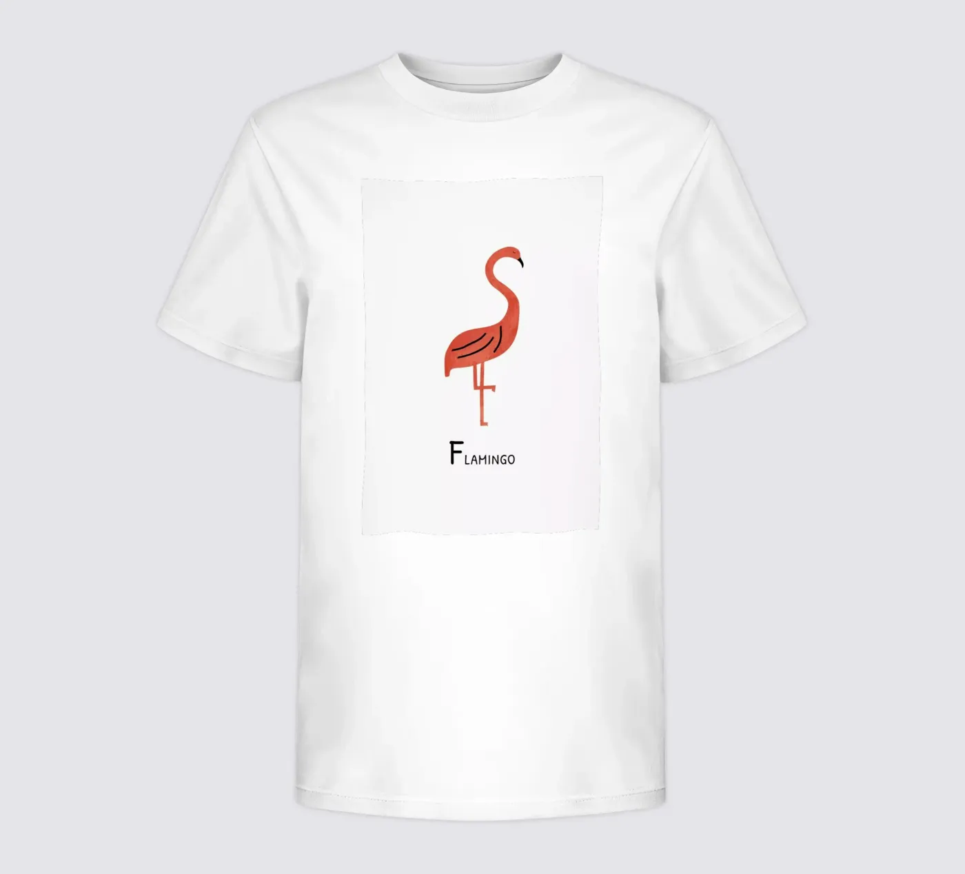 Flamingo t-shirt bambini da Little Flourishes