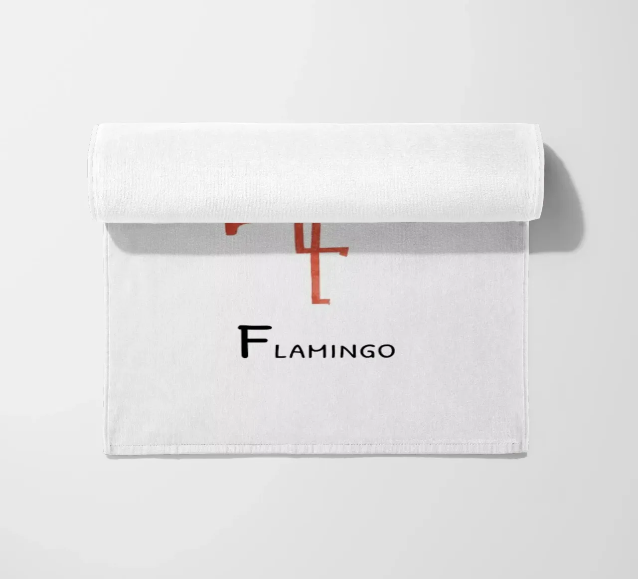 Flamingo telo mare da Little Flourishes