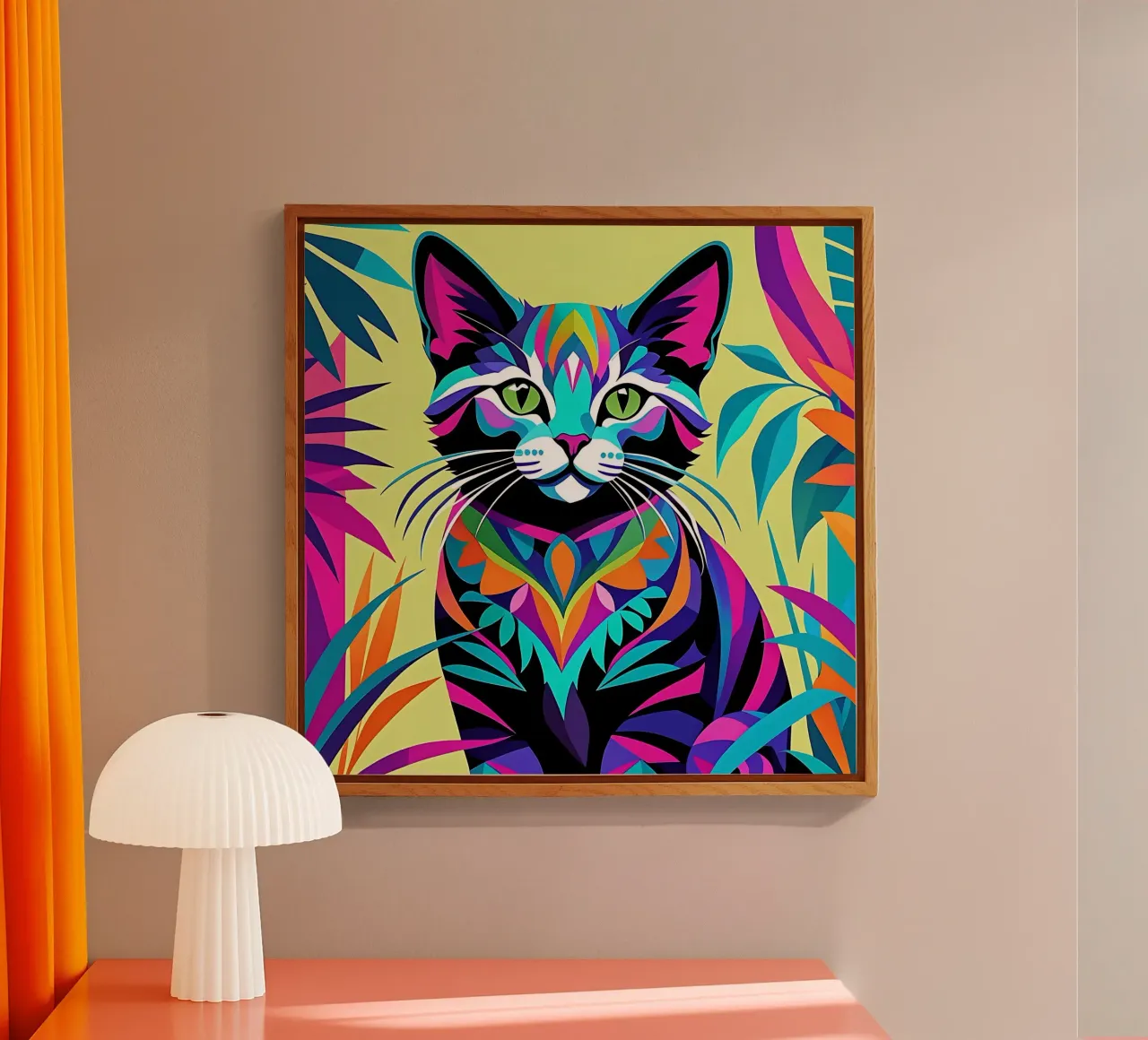 Stile_gatto_E_2 plexiglass da Tierisch bunt by LK
