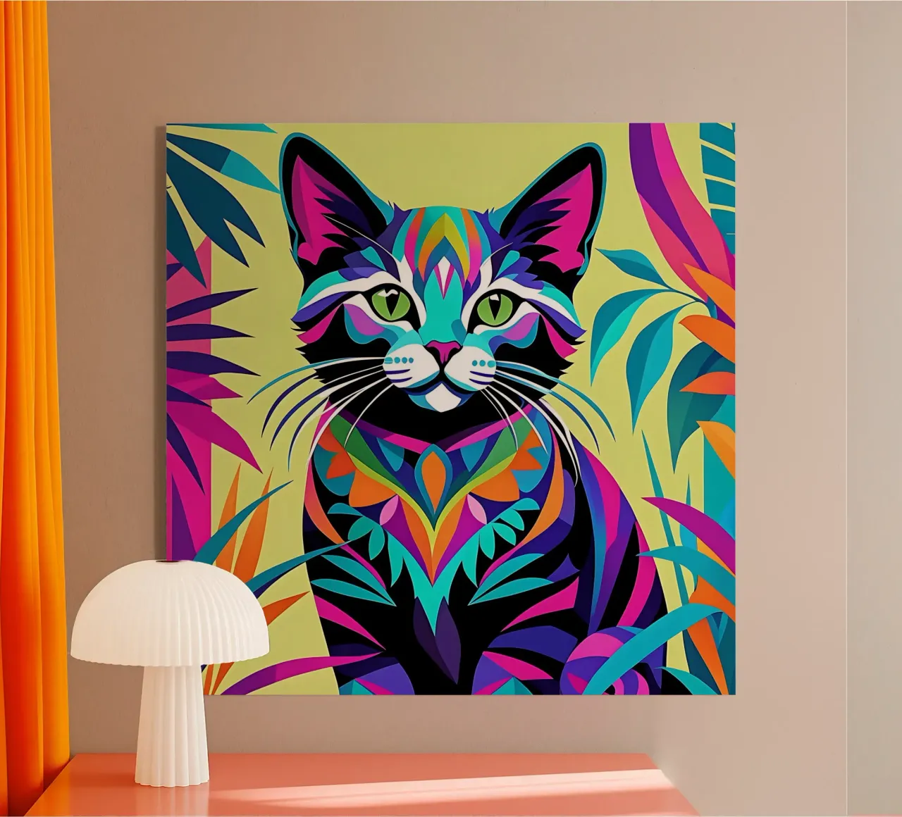 Stile_gatto_E_2 plexiglass da Tierisch bunt by LK