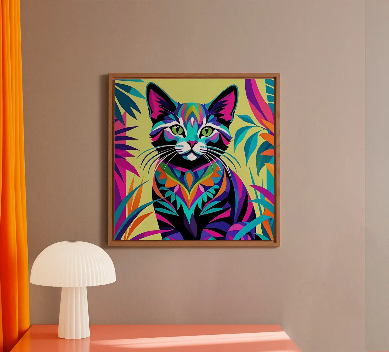 Stile_gatto_E_2 alluminio dibond da Tierisch bunt by LK