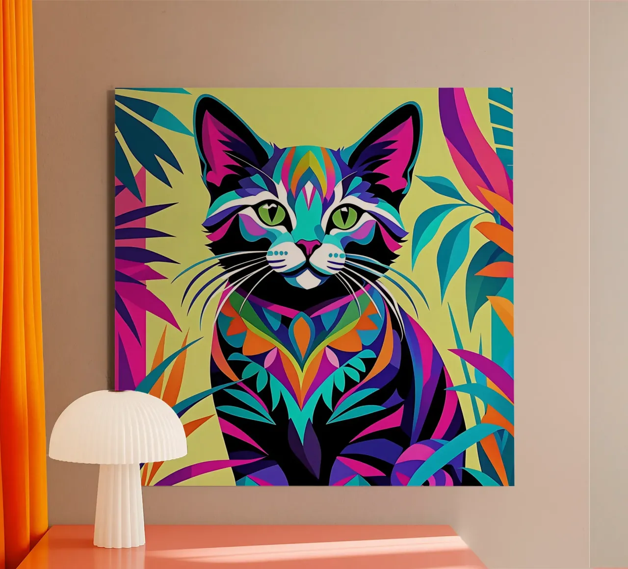 Stile_gatto_E_2 alluminio dibond da Tierisch bunt by LK