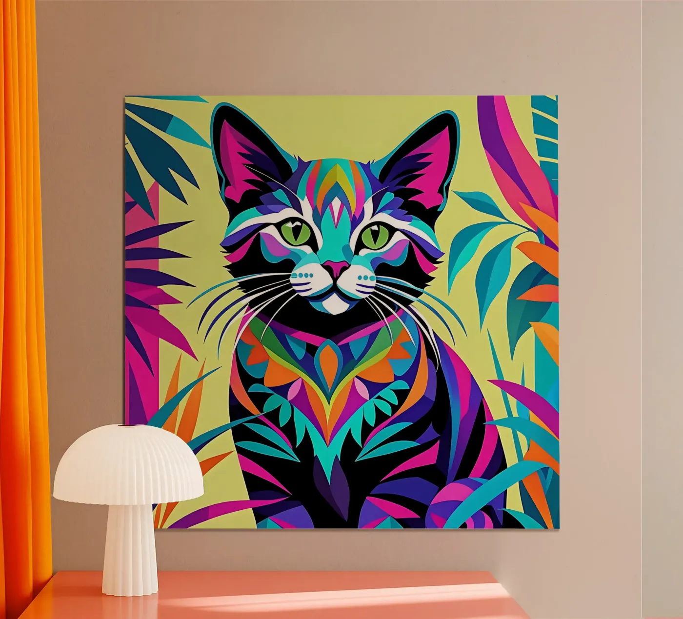 Stile_gatto_E_2 poster da Tierisch bunt by LK