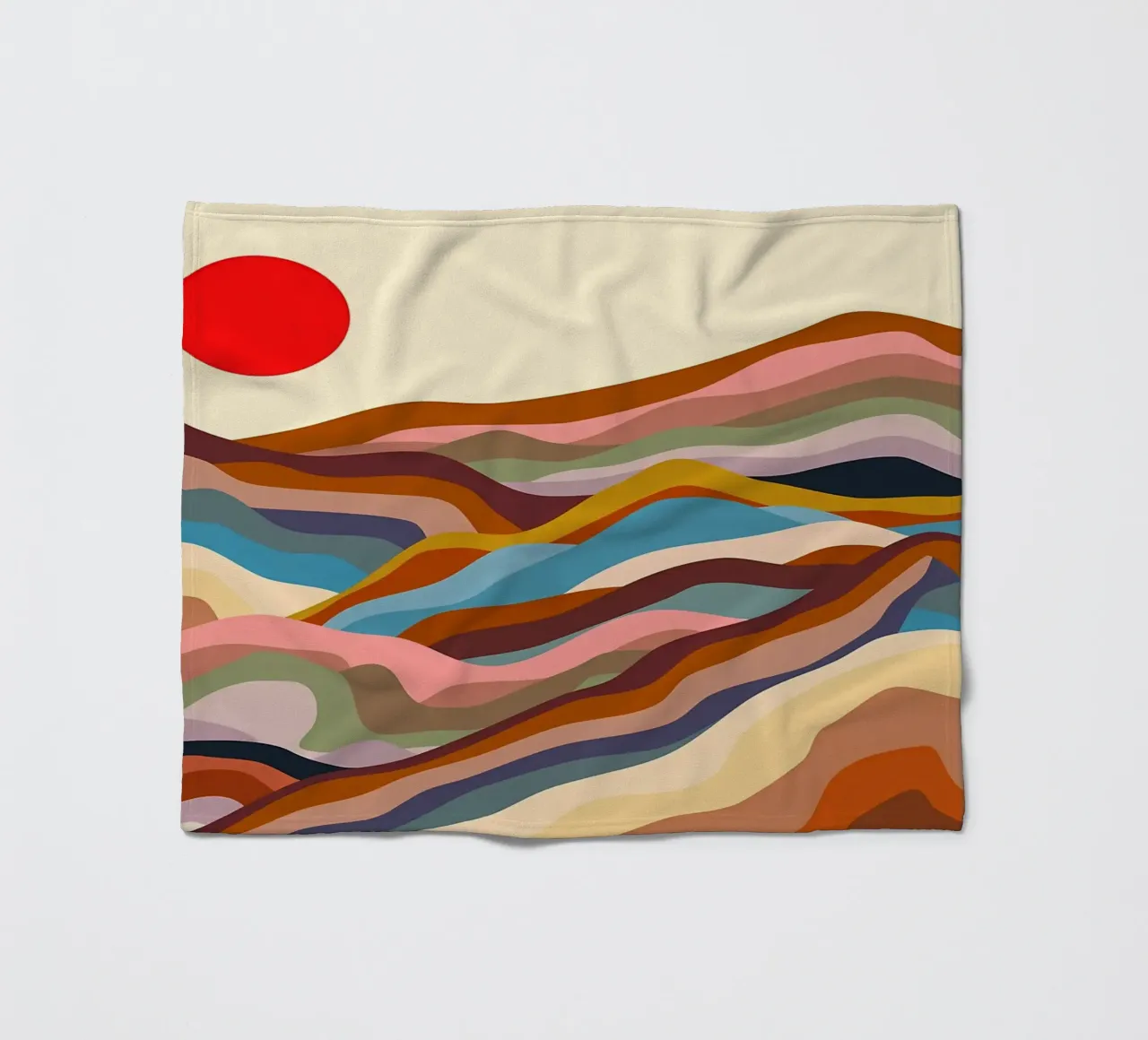 Maestà della terra coperta in pile da James M Coyle
