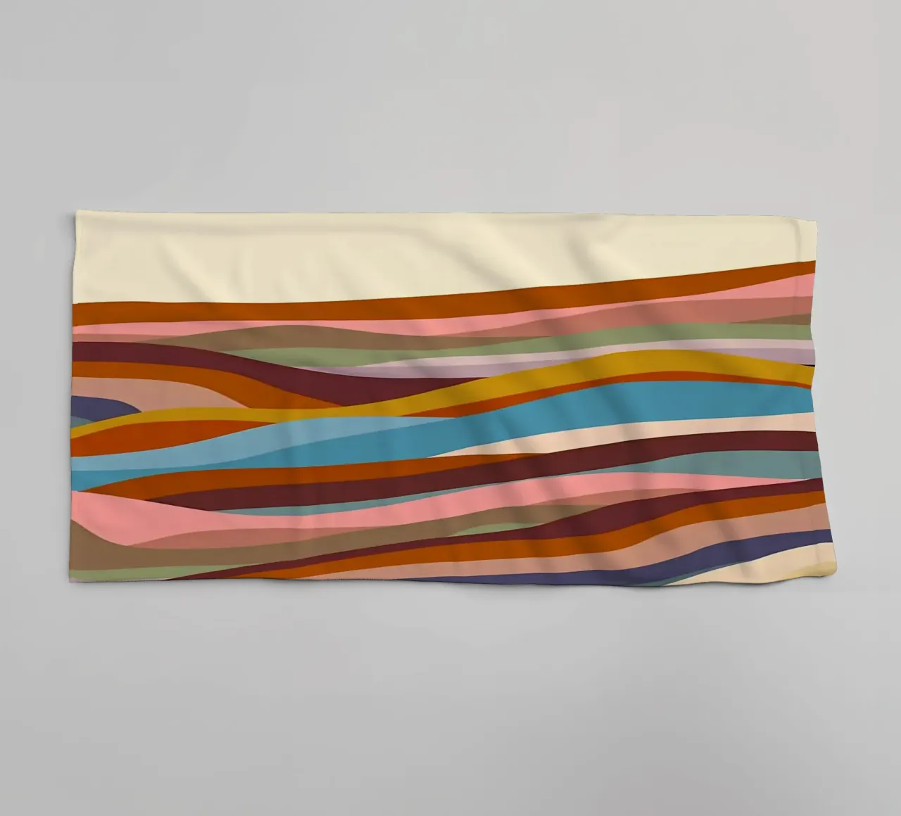 Majesté de la terre serviette de bain de James M Coyle