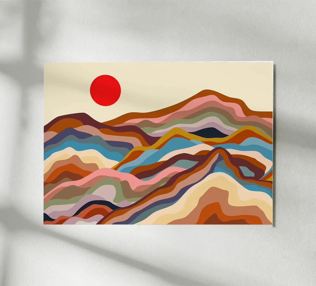 Maestà della terra alluminio dibond da James M Coyle