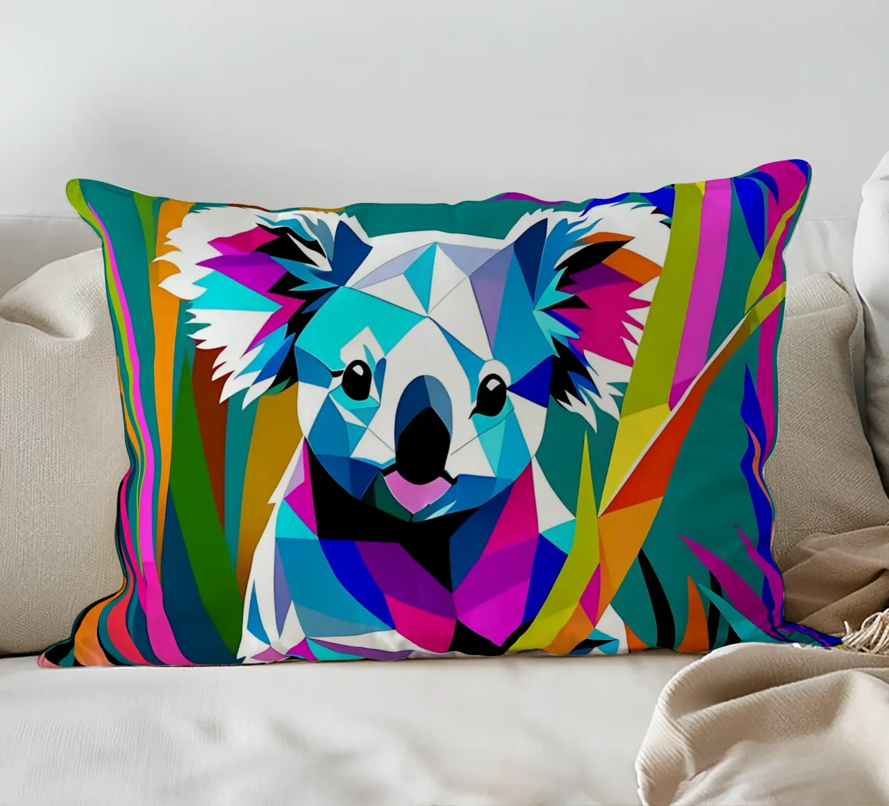 Koala_Style_E_1 cojín de Tierisch bunt by LK