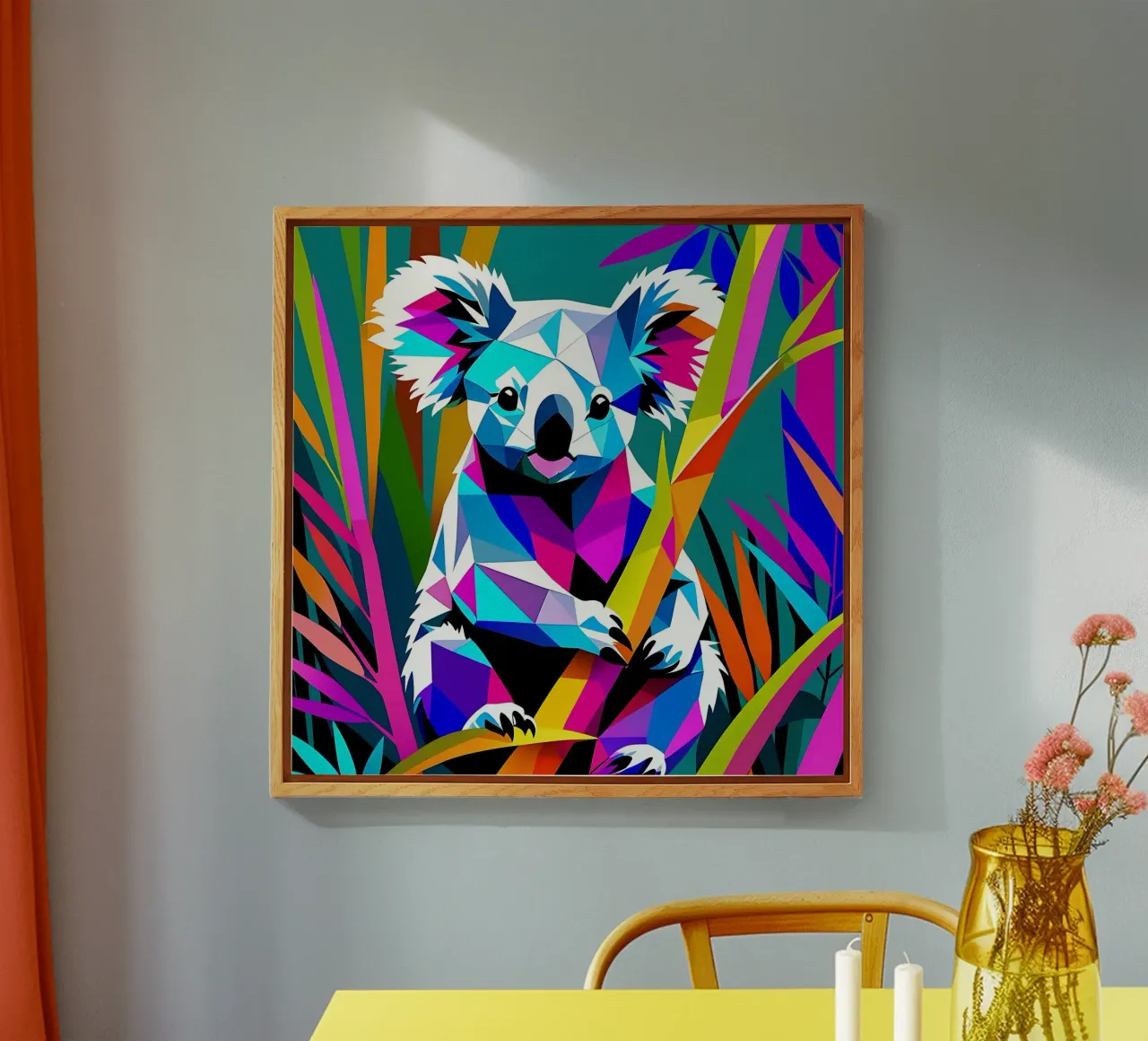 Koala_Stile_E_1 plexiglass da Tierisch bunt by LK