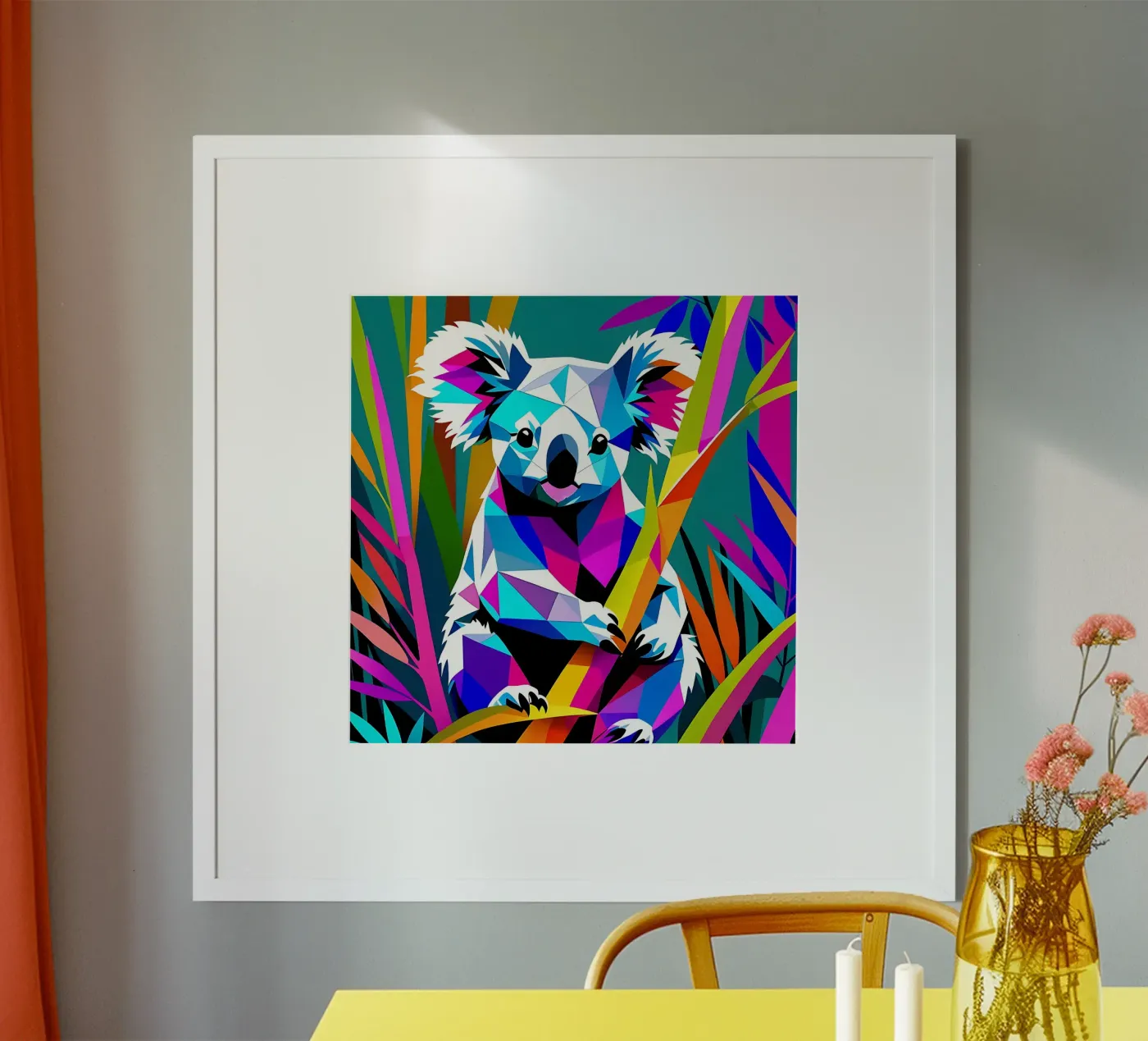 Koala_Stile_E_1 poster da Tierisch bunt by LK