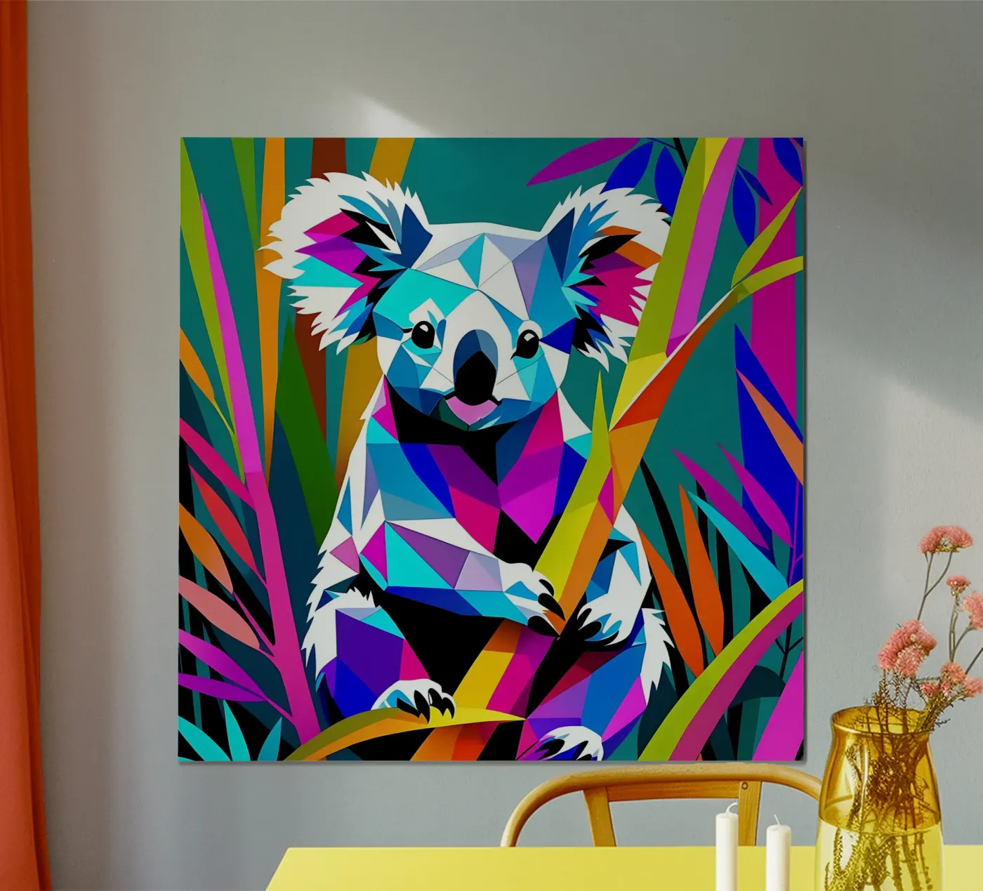 Koala_Stile_E_1 poster da Tierisch bunt by LK