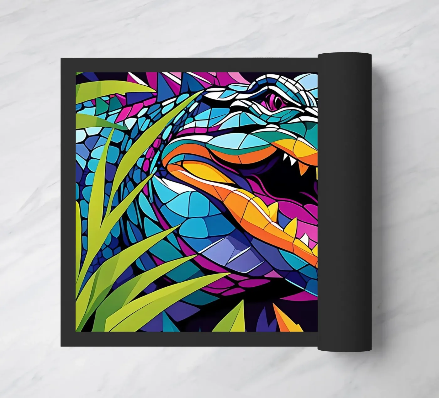 Stile_coccodrillo_E_1 zerbino da Tierisch bunt by LK