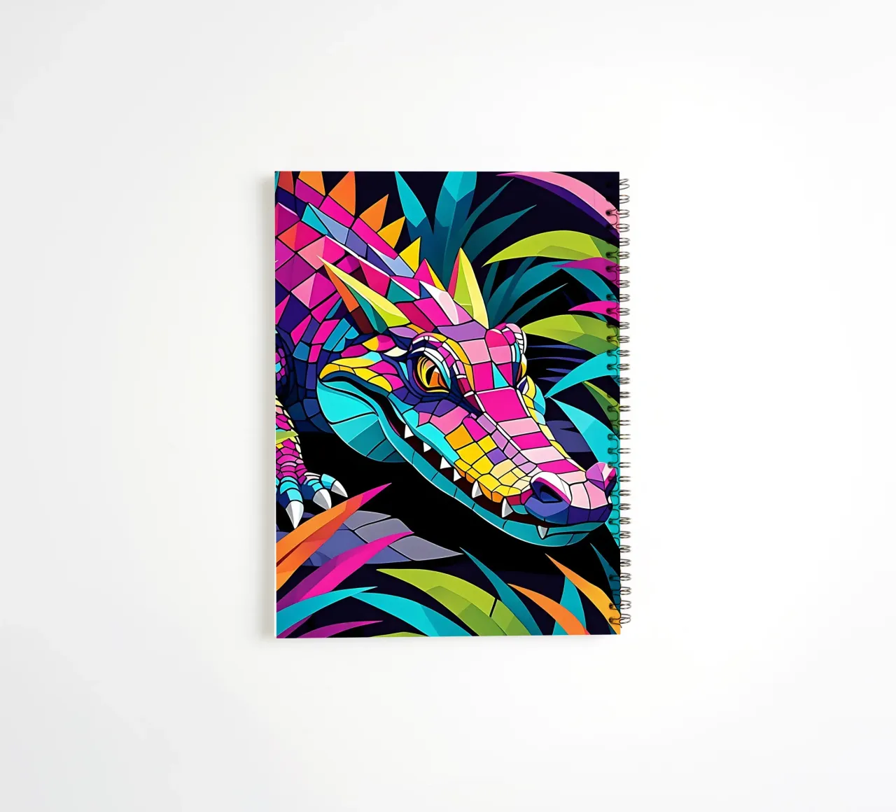 Cocodrilo_estilo_E_2 cuaderno de espiral de Tierisch bunt by LK