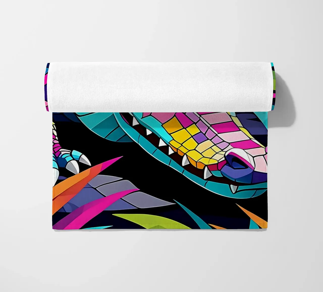 Stile_coccodrillo_E_2 telo mare da Tierisch bunt by LK