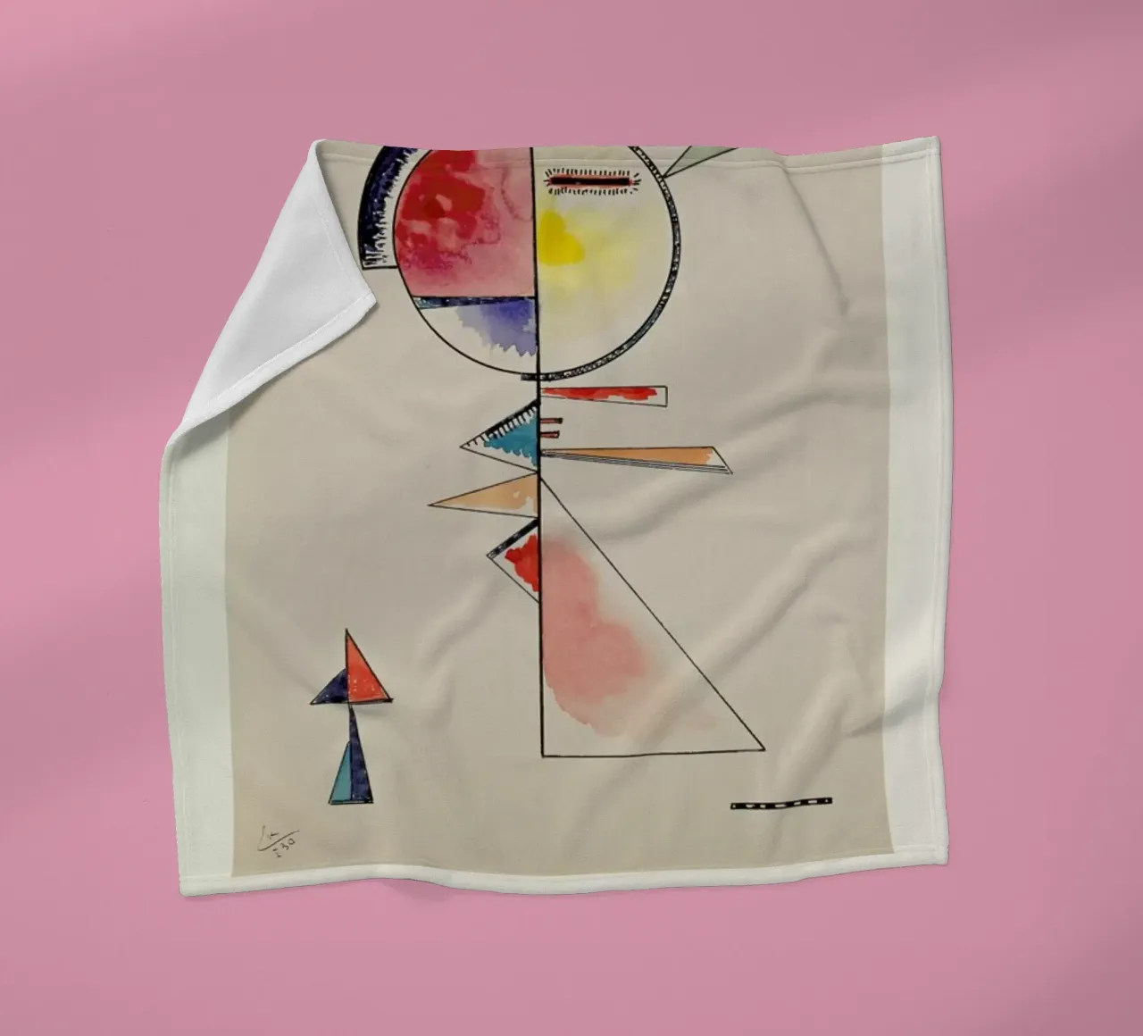 Kandinsky - Unstable Compensation coperta in pile da ARTOTHEK