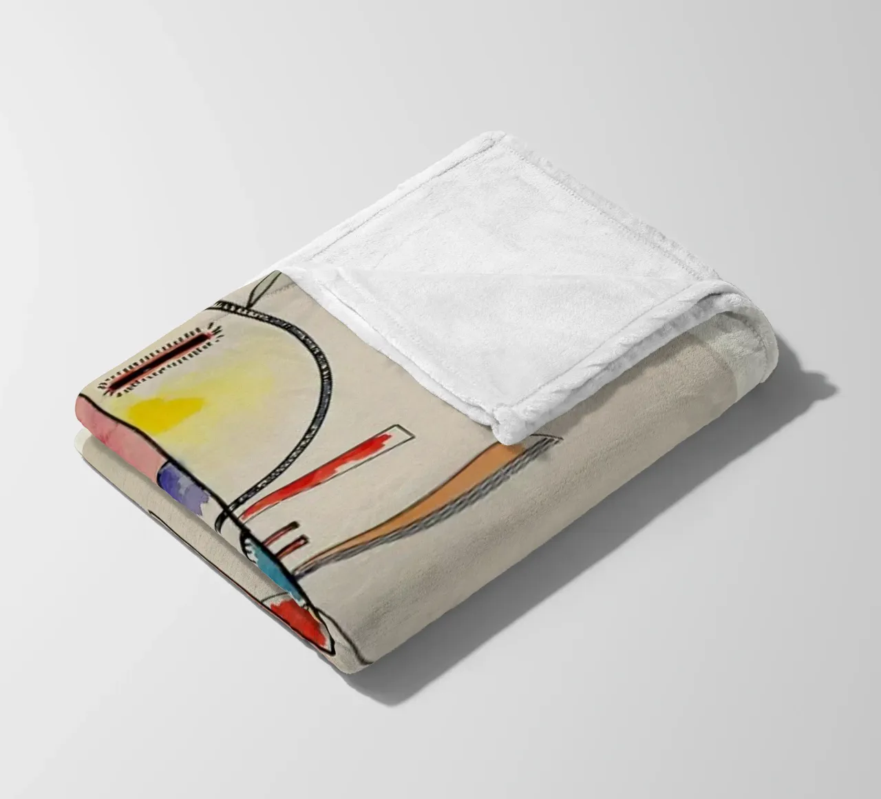 Kandinsky - Unstable Compensation coperta in pile da ARTOTHEK
