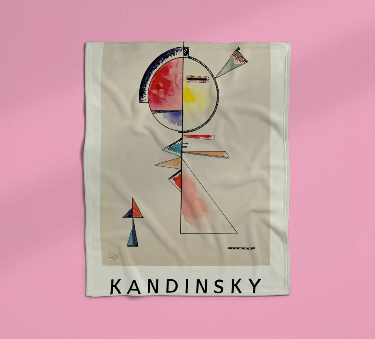 Kandinsky - Unstable Compensation coperta in pile da ARTOTHEK
